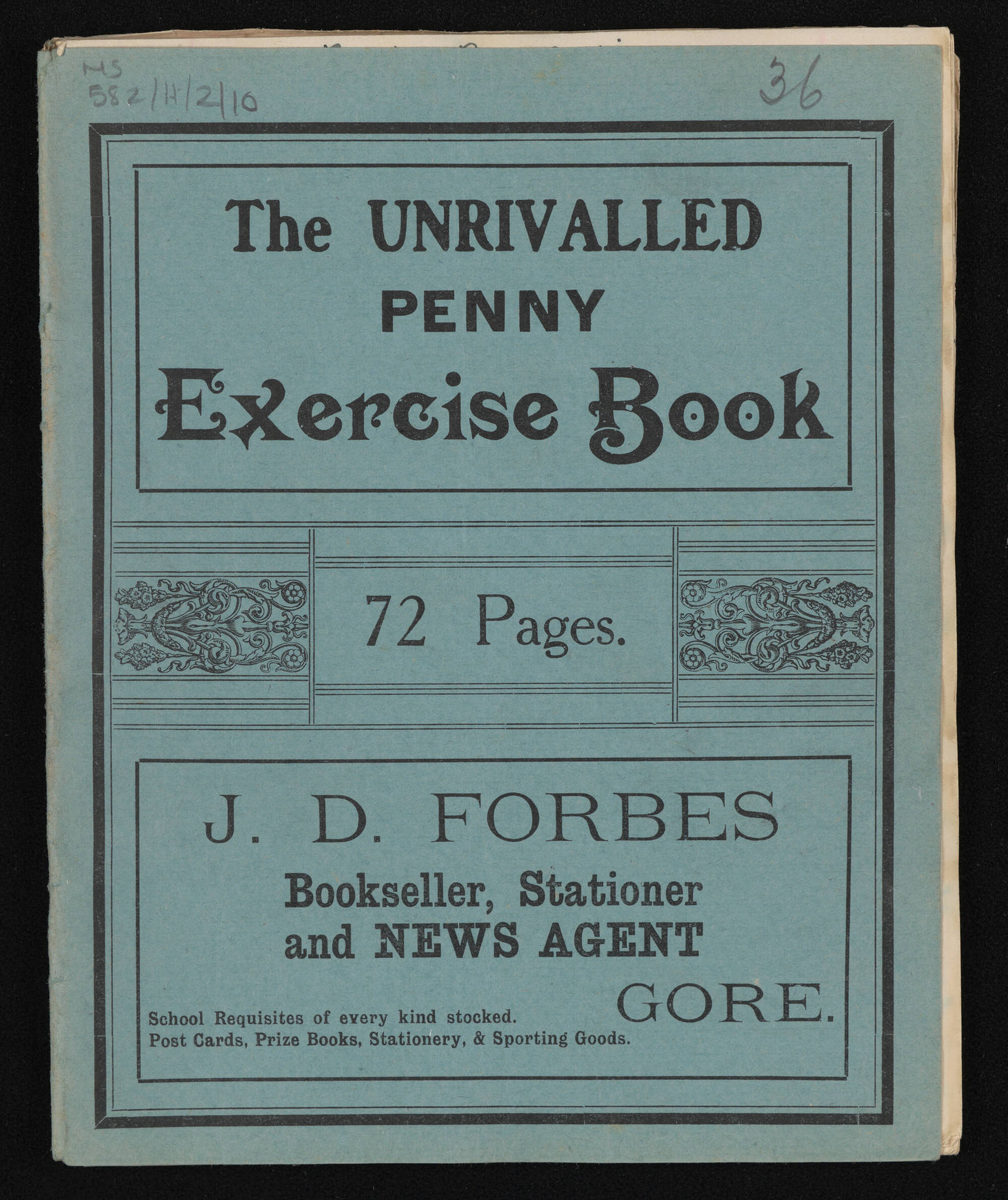 Manuscript of 'Pioneer recollections', part 2, chapter 36