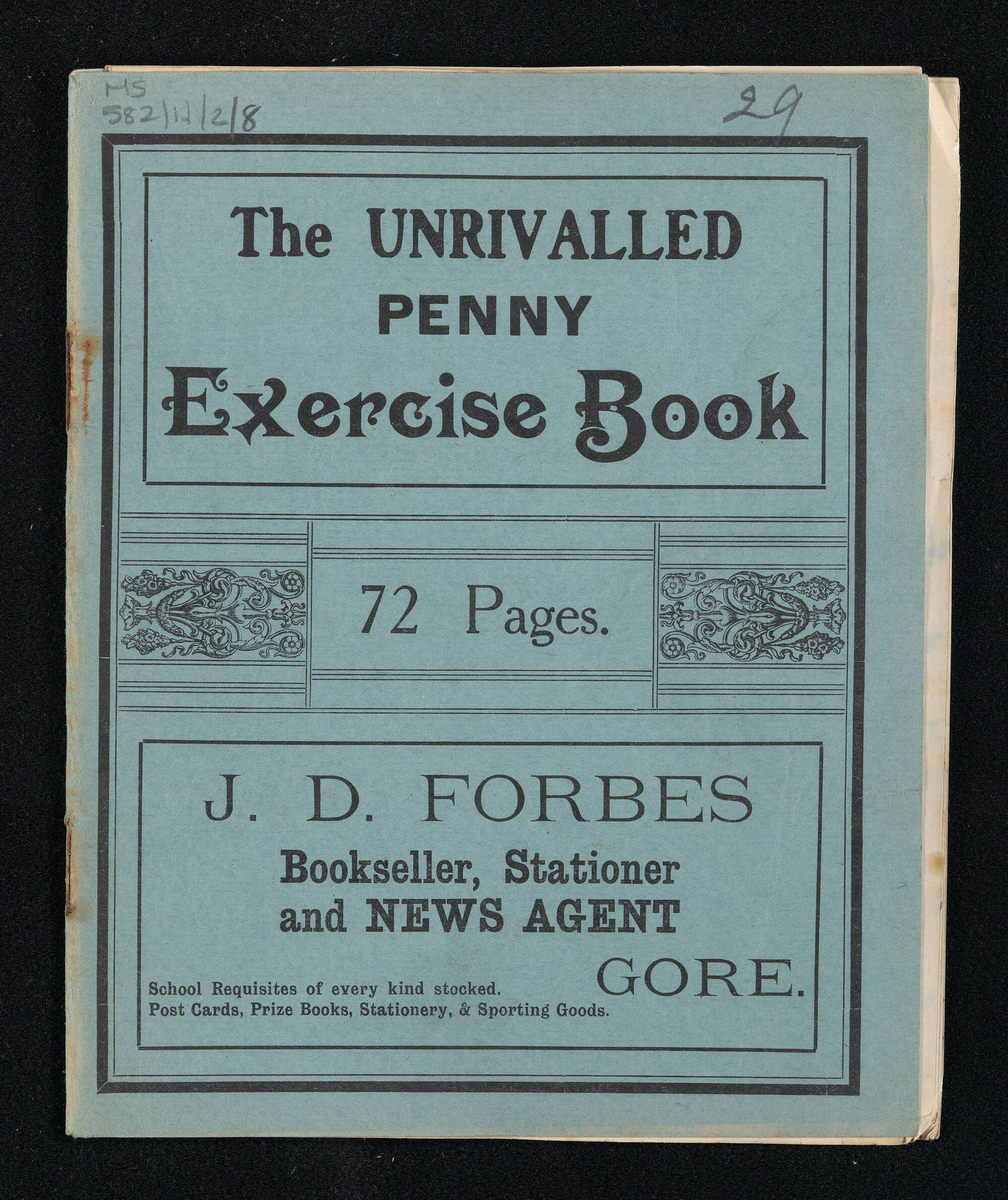 Manuscript of 'Pioneer recollections', part 2, chapter 29
