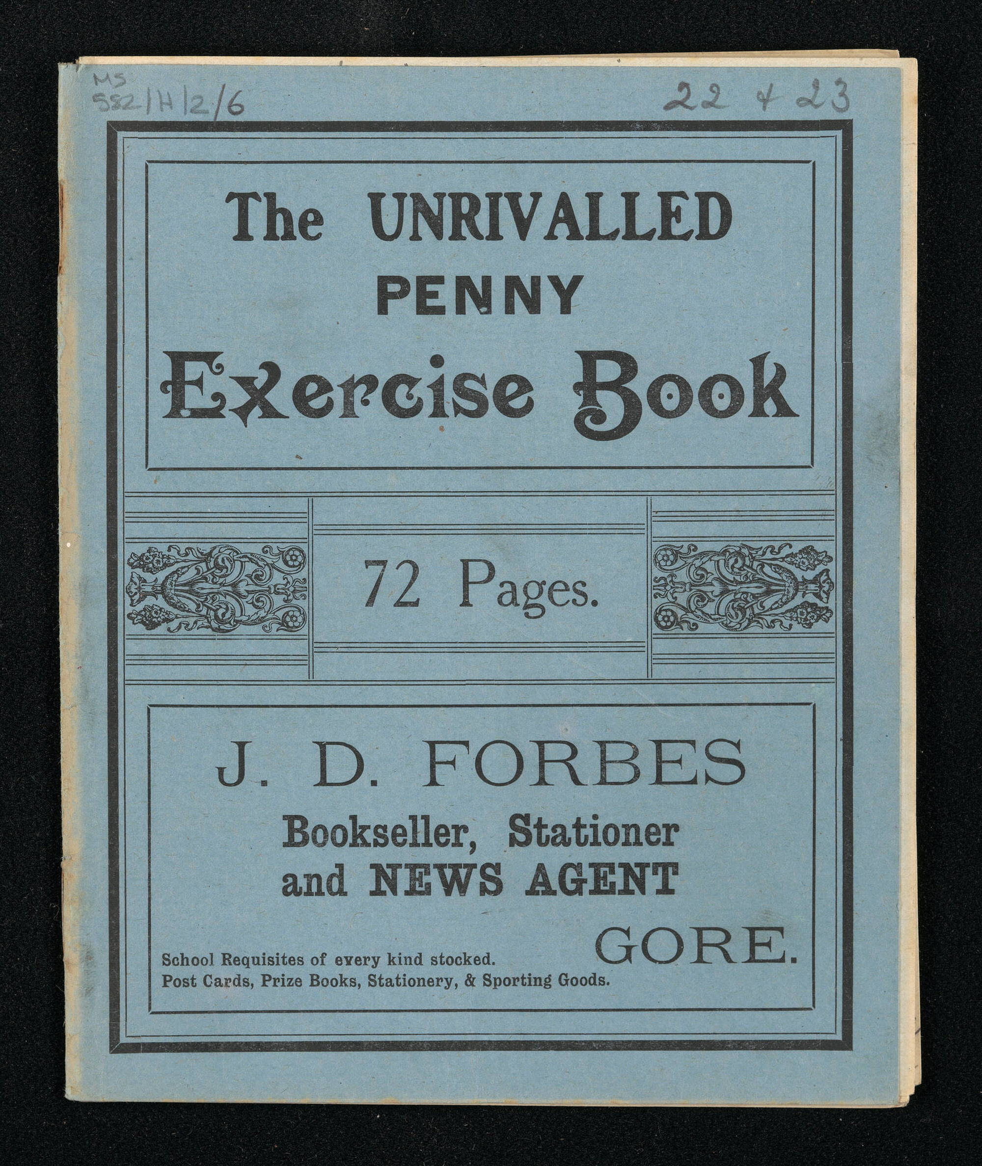Manuscript of 'Pioneer recollections', part 2, chapters 22-23