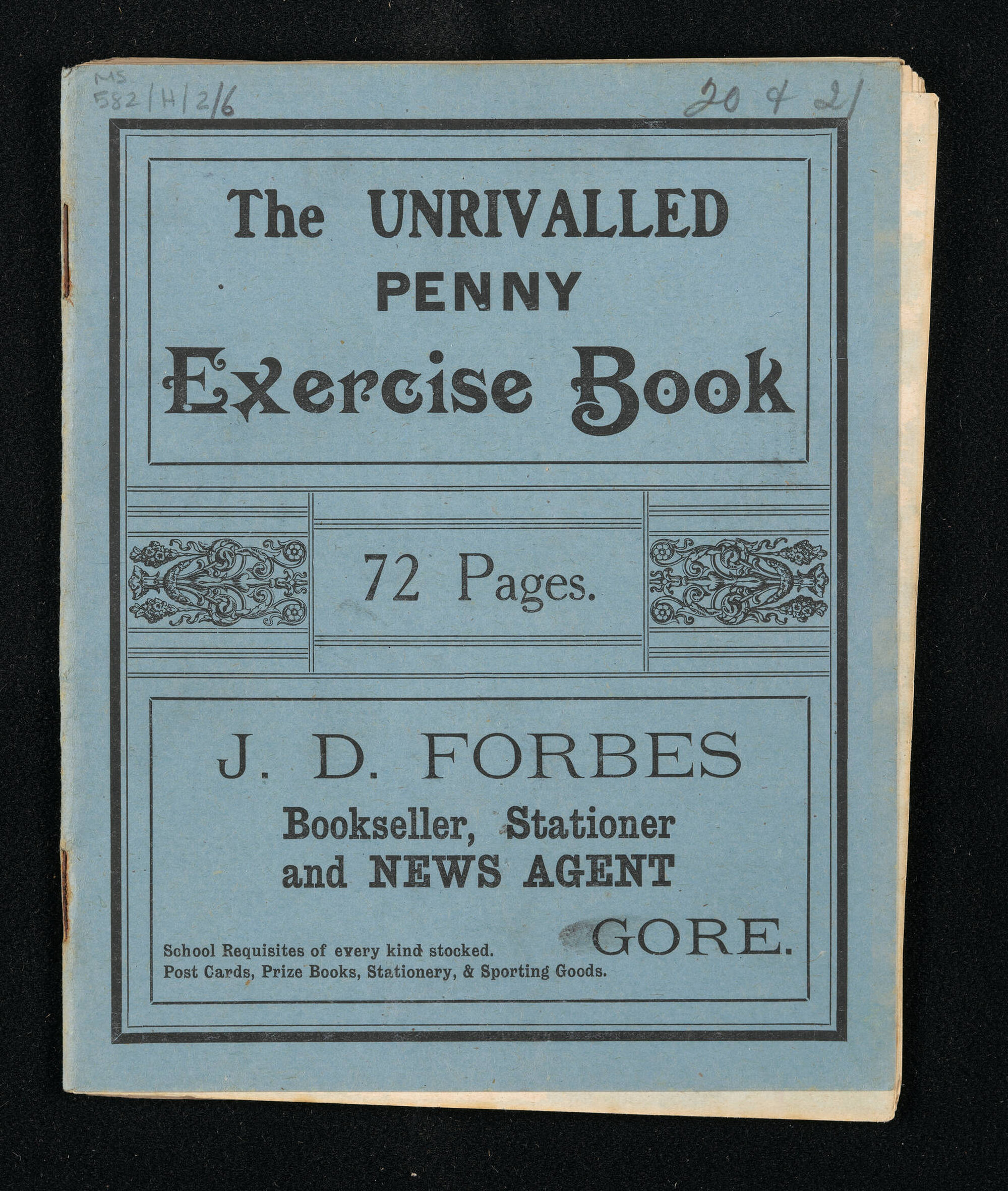 Manuscript of 'Pioneer recollections', part 2, chapters 20-21