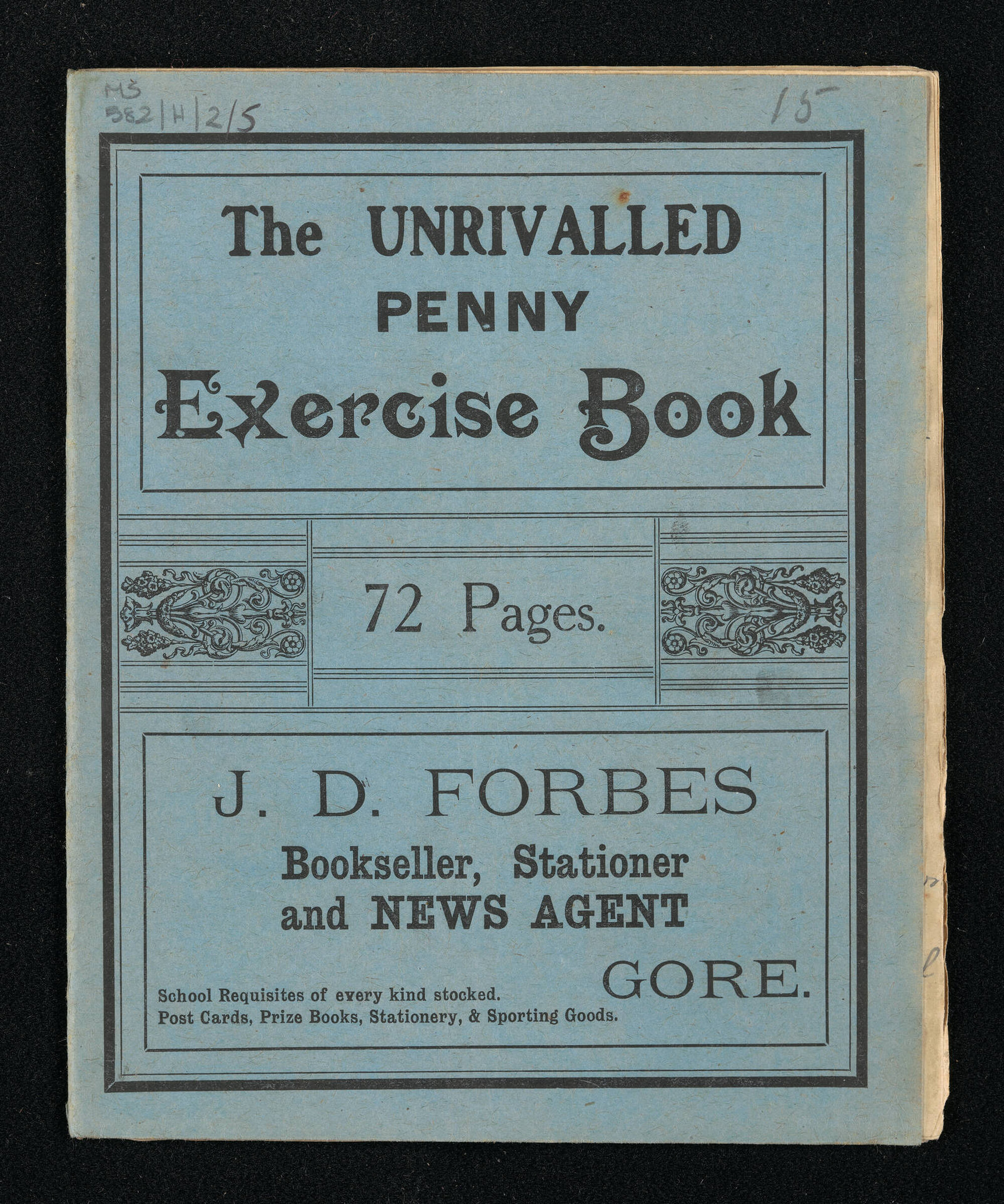 Manuscript of 'Pioneer recollections', part 2, chapter 15