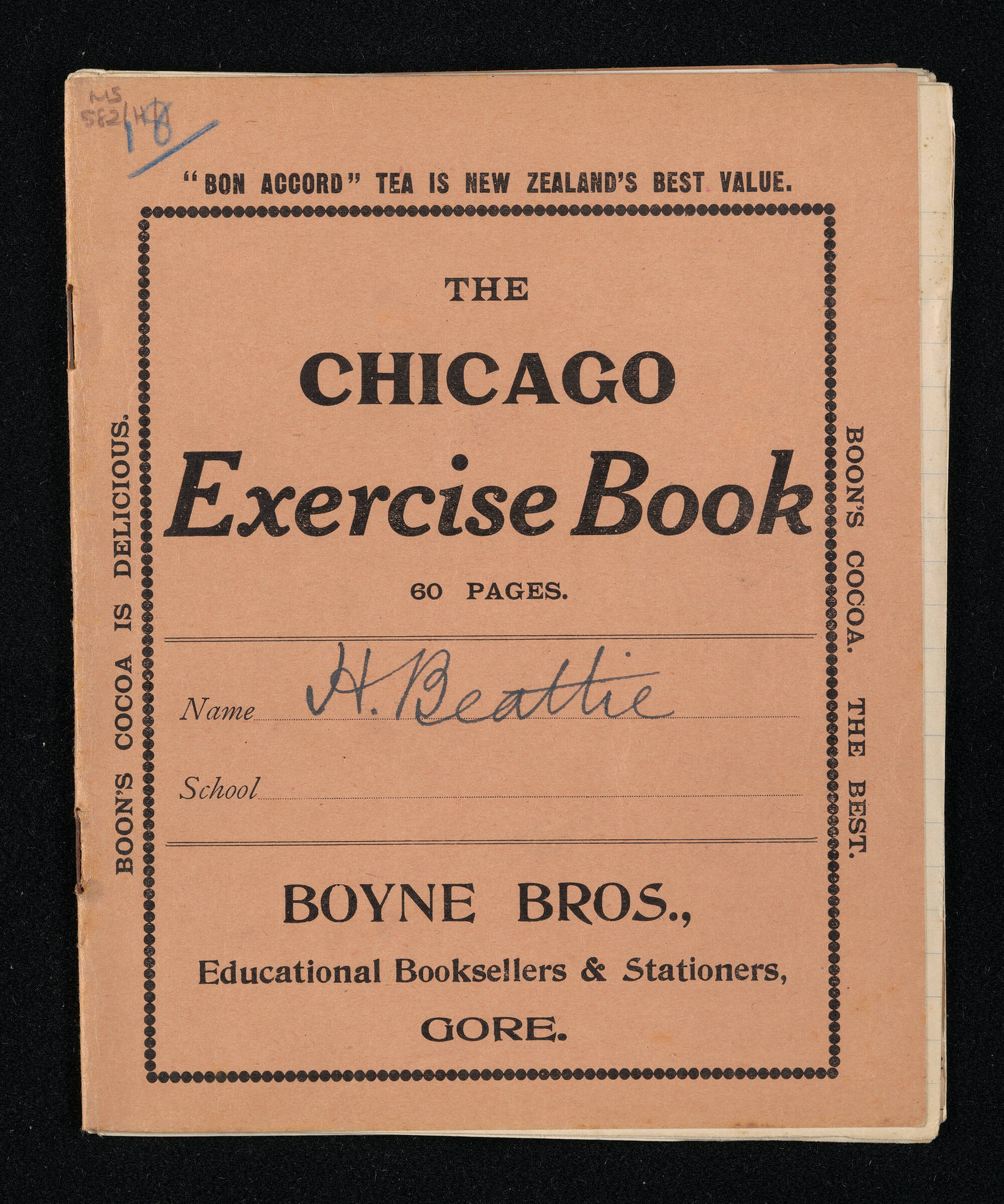 Manuscript of 'Pioneer recollections', part 1, chapter 18