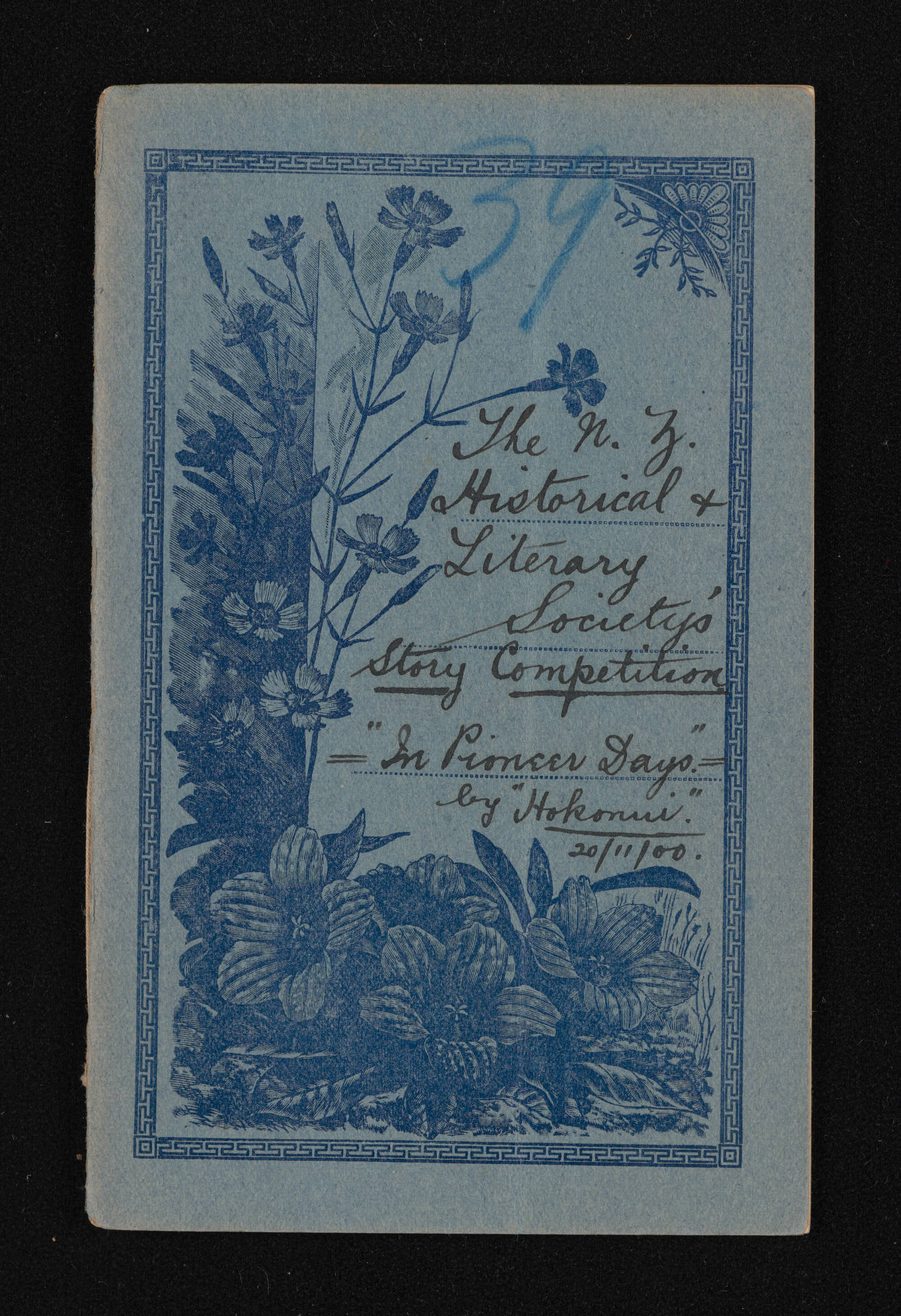 Manuscript entitled, 'In pioneer days', by Hokonui