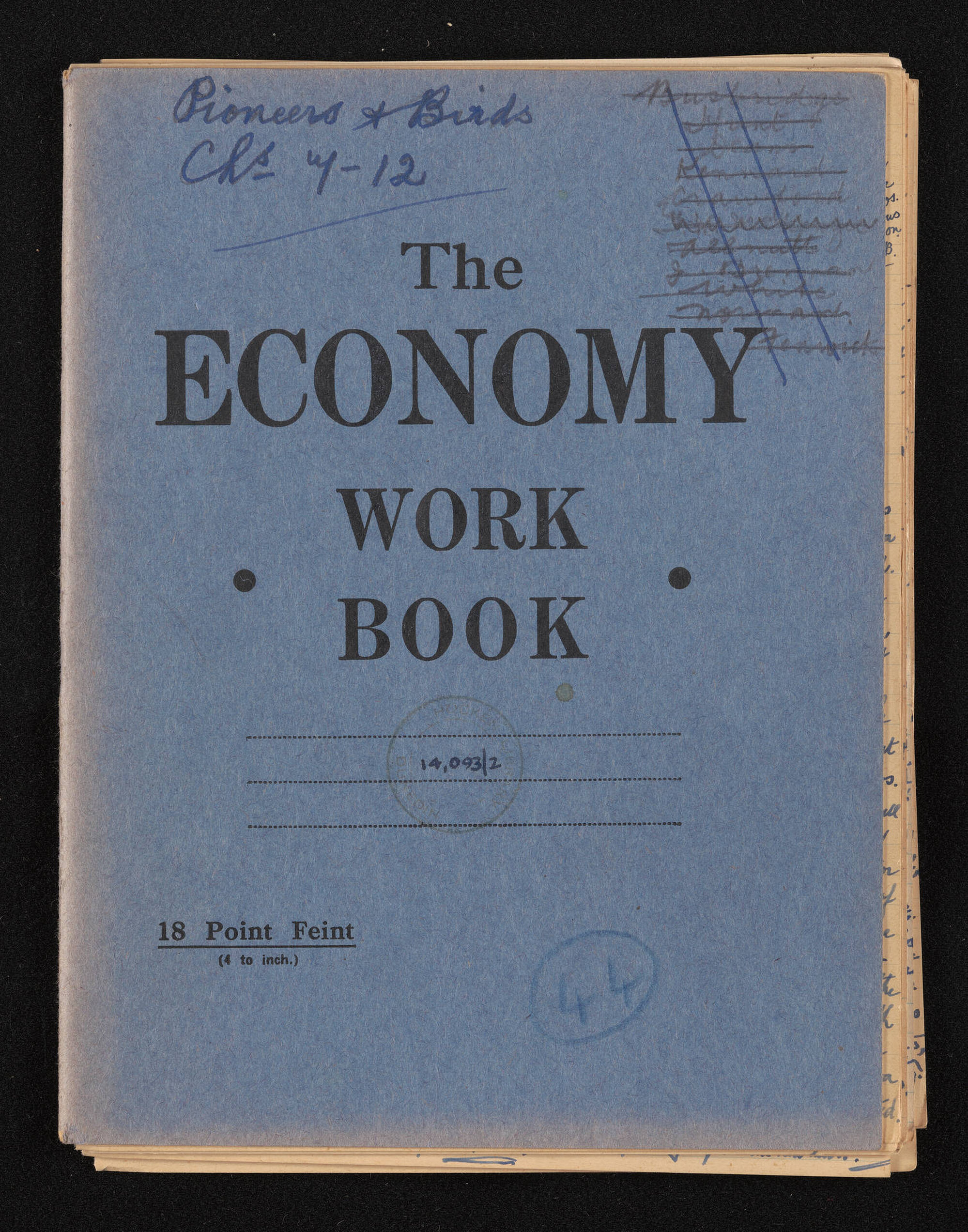 Manuscript entitled 'Pioneers and birds', chapters 7-12