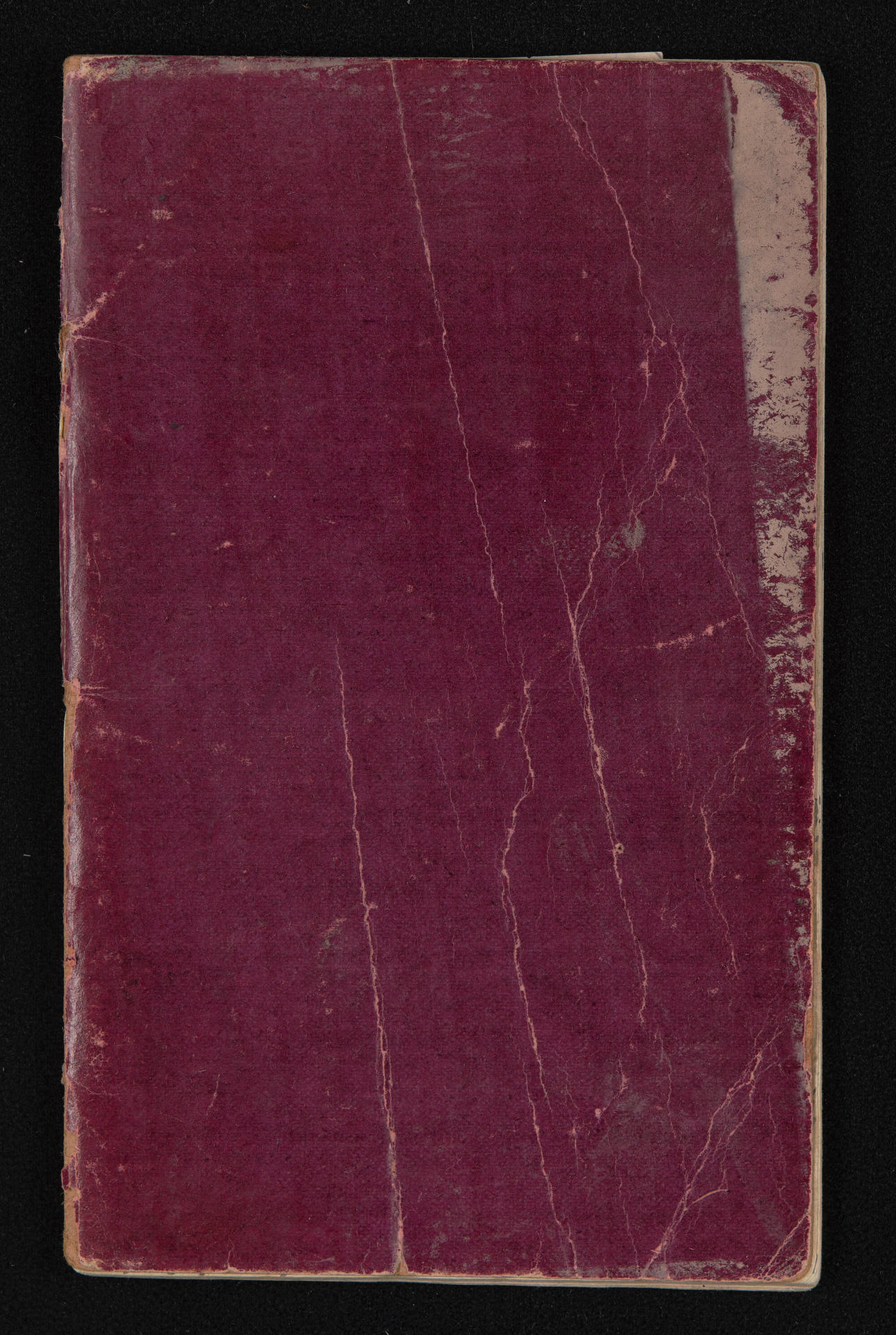 Notebook 'presented to Mrs Beattie on her birthday from her loving son Herries'