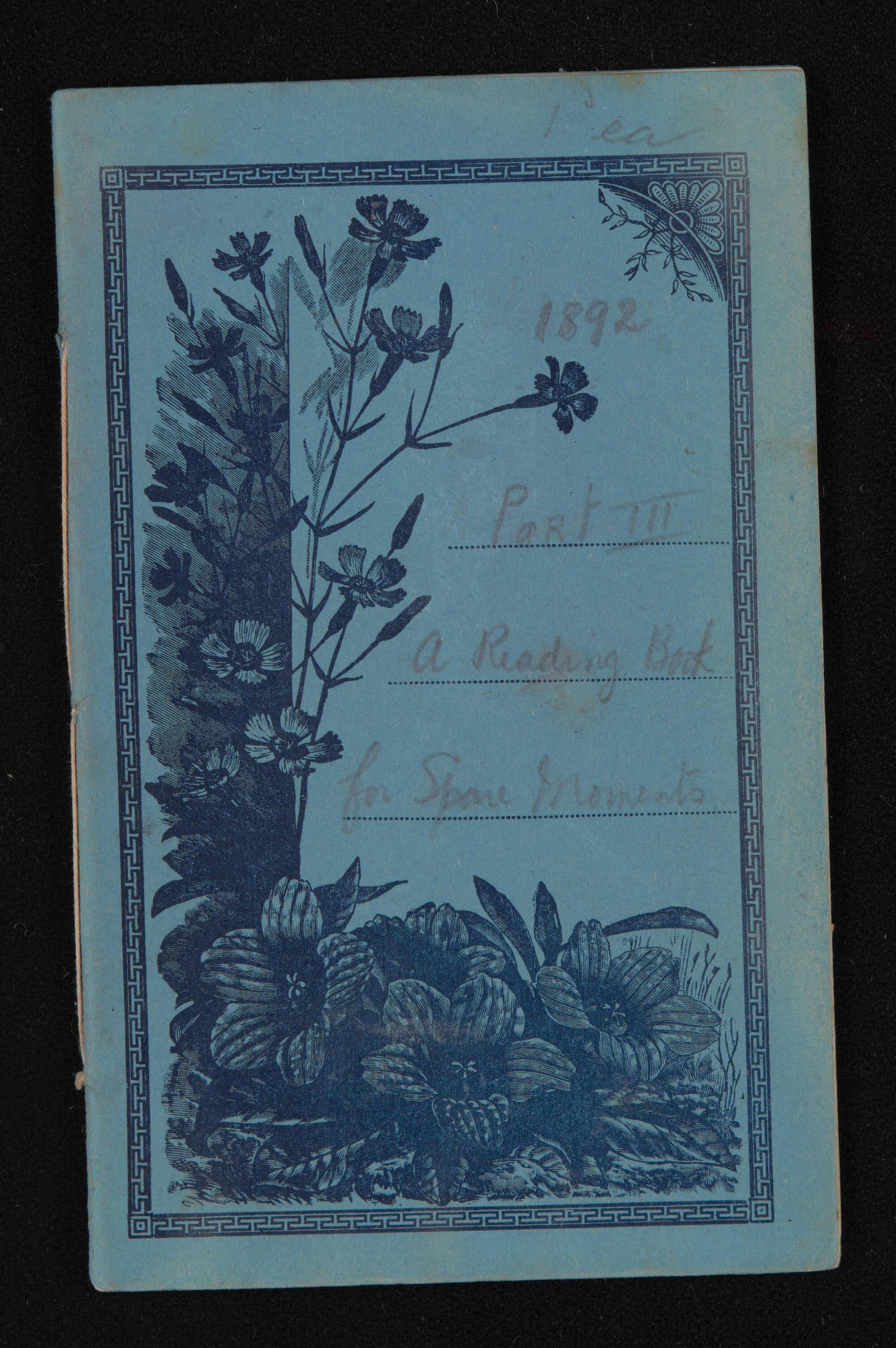 'A reading book for spare moments', part III