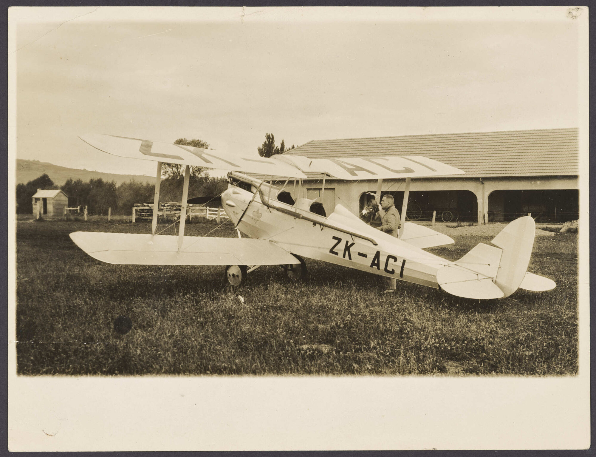 ZK-ACI, de Havilland DH.60M Moth, Taieri Aerodrome