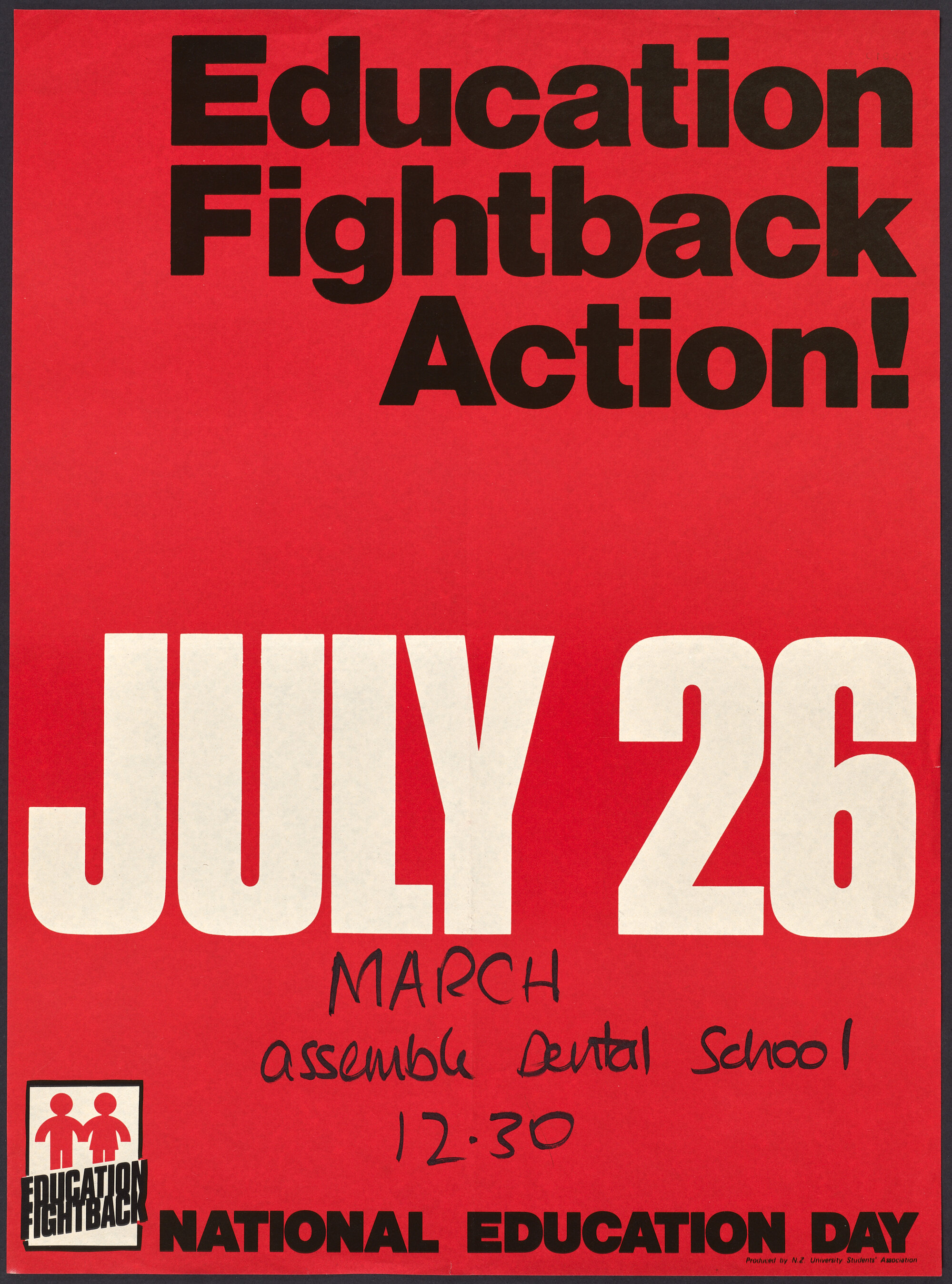 "Education Fightback Action! July 26"