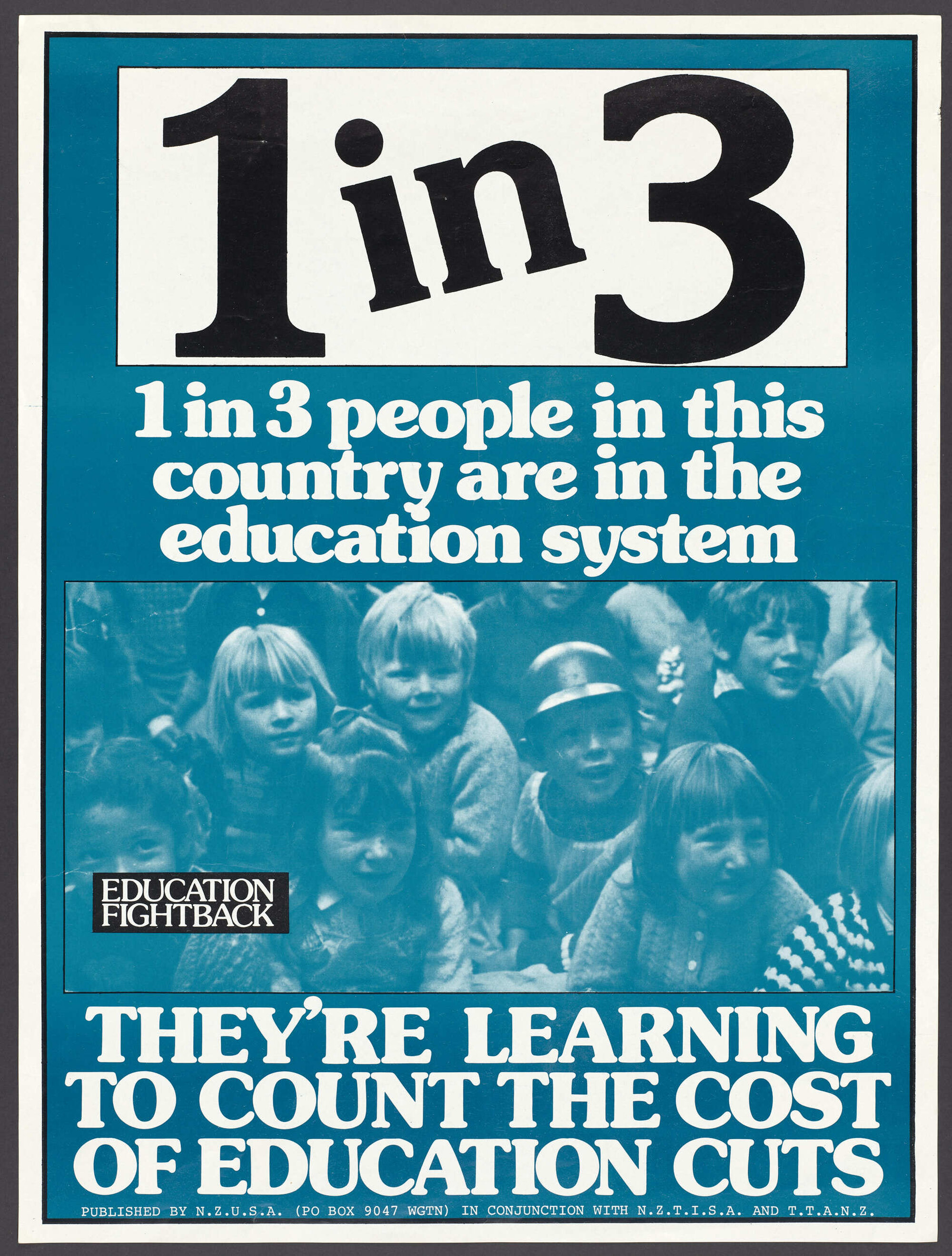 "1 in 3 1 in 3 people in this country are in the education system"