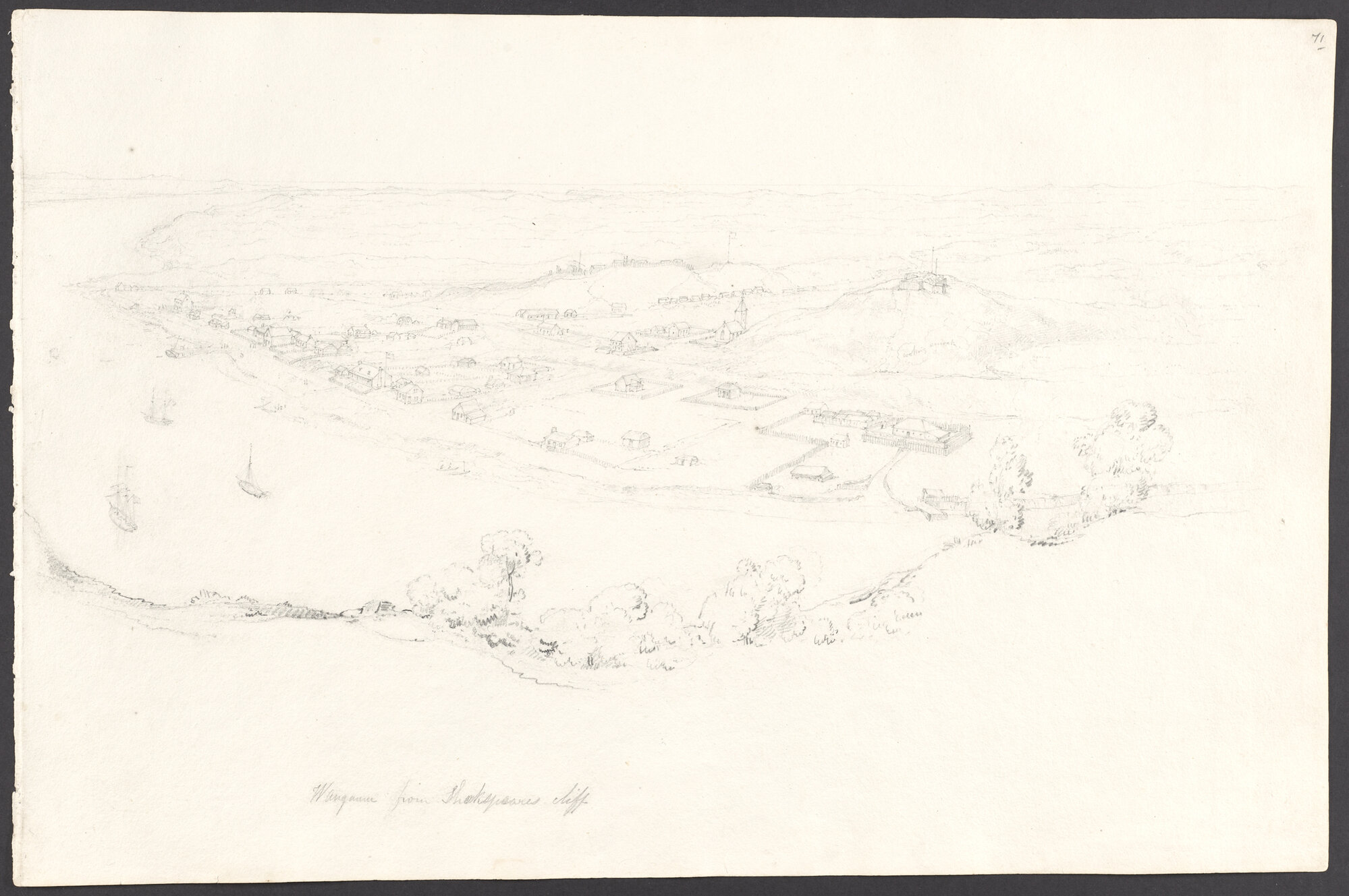 Wanganui from Shakespeare&rsquo;s clif