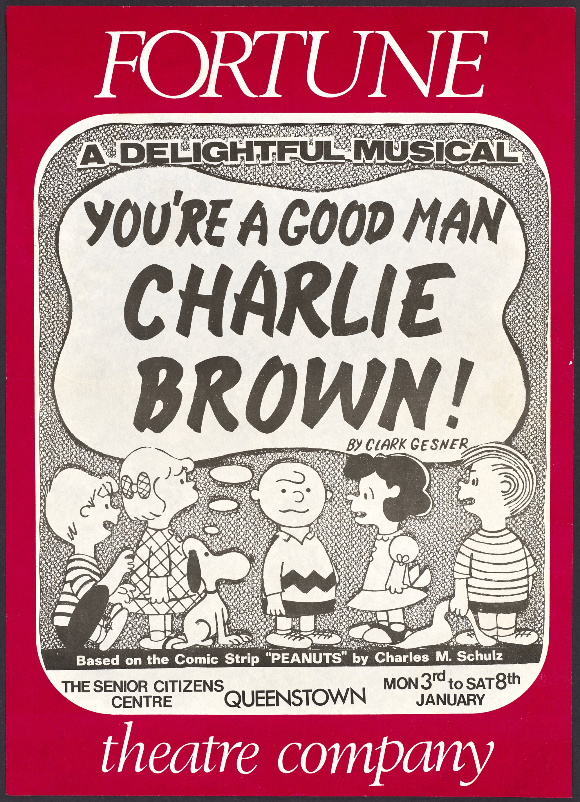 "You're a good man Charlie Brown!"