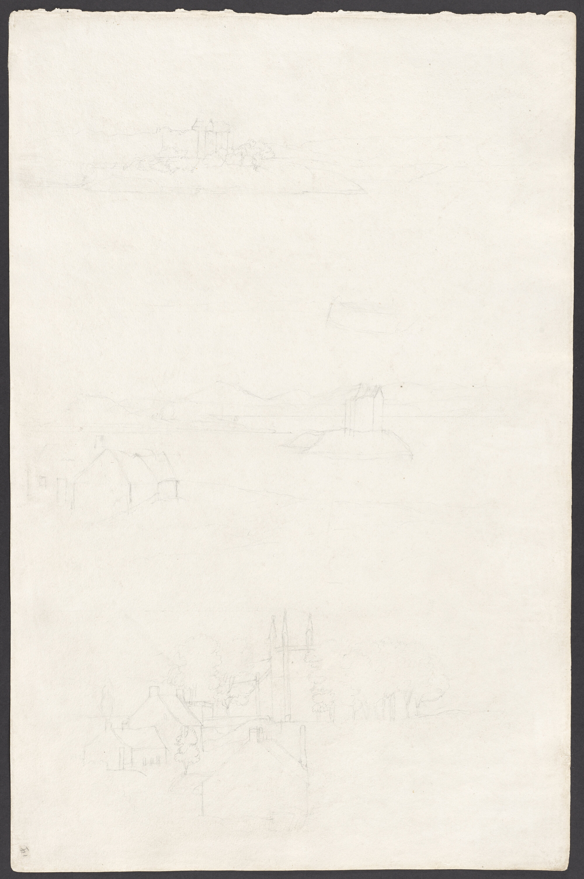 [Three sketches of Scotland]