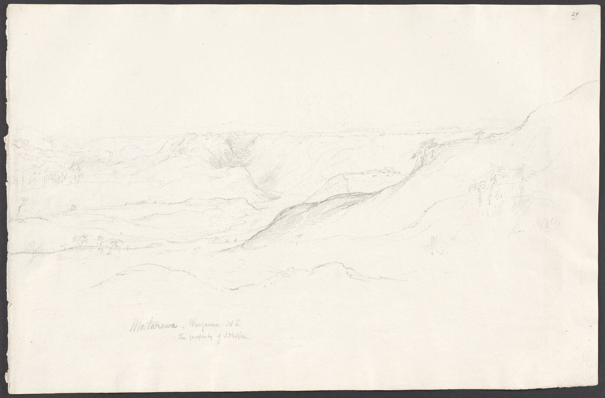 Matarawa, Wanganui, New Zealand the property of J.A. Gilfillan
