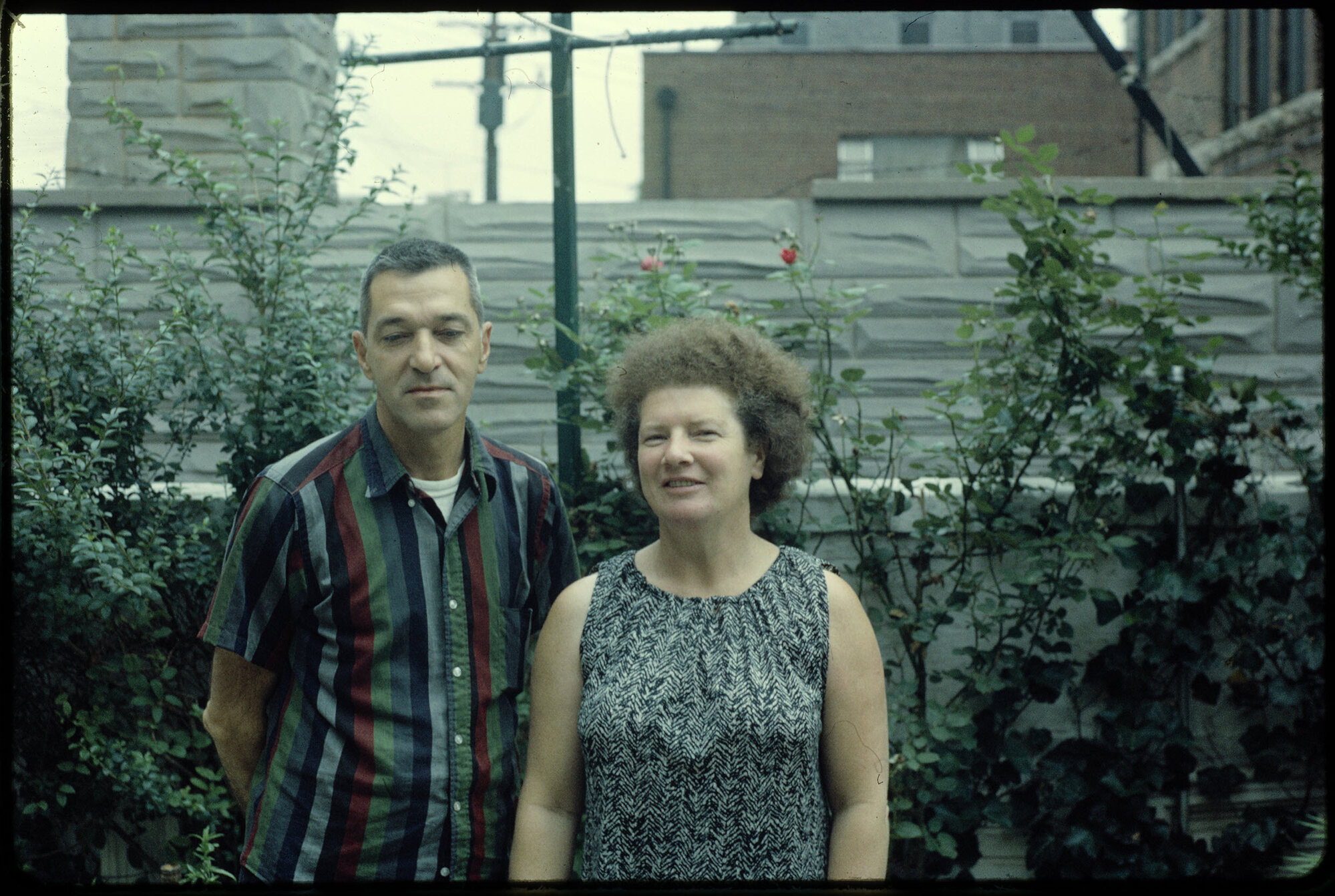 Janet Frame with Ed Brown