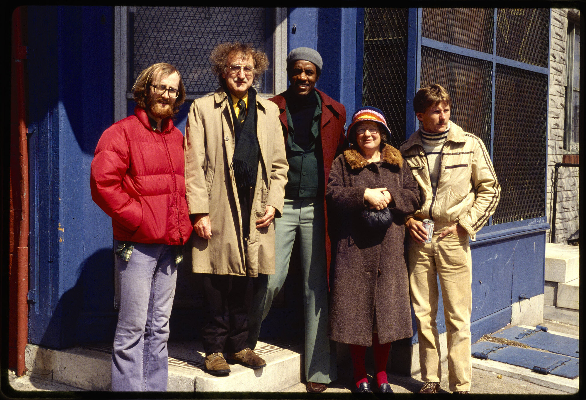 Group at Baltimore, including Janet Frame