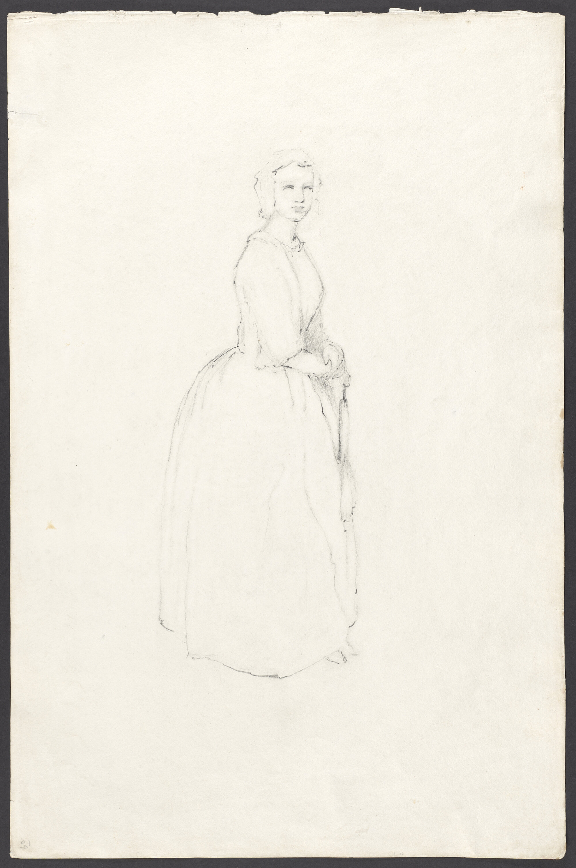 [Study of Victorian woman]