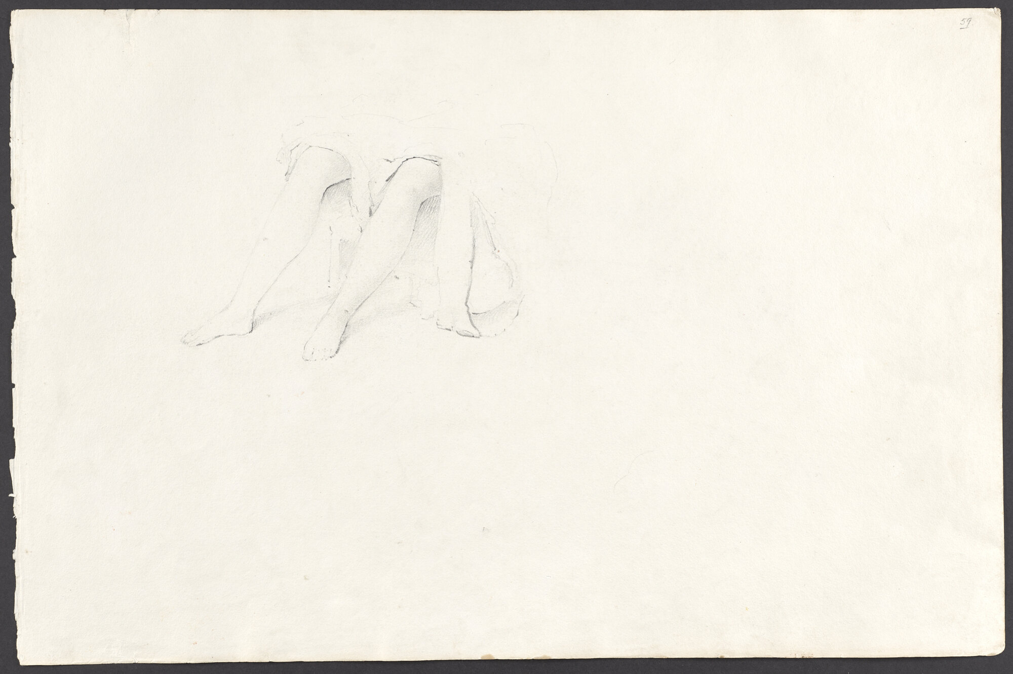 [Detail study of legs]