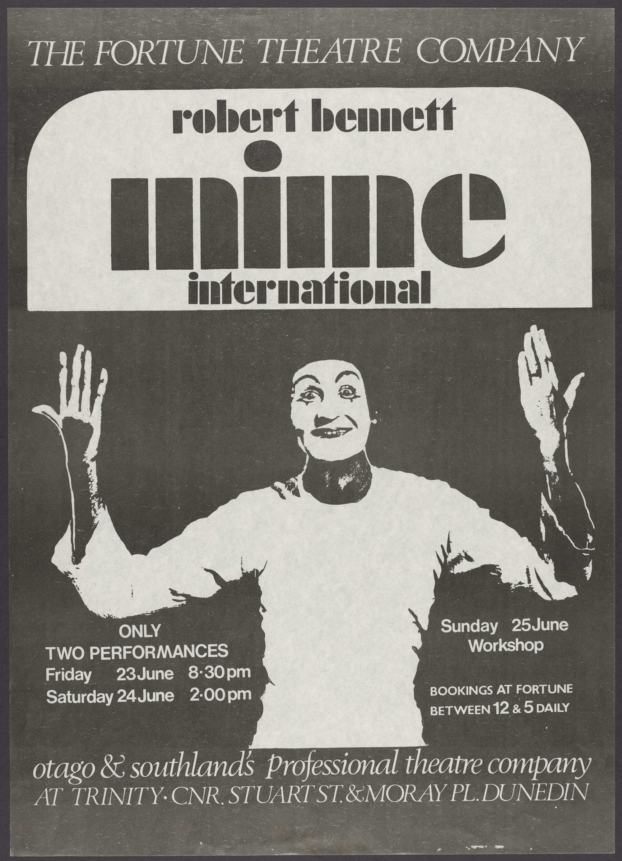 "robert bennett mime international"