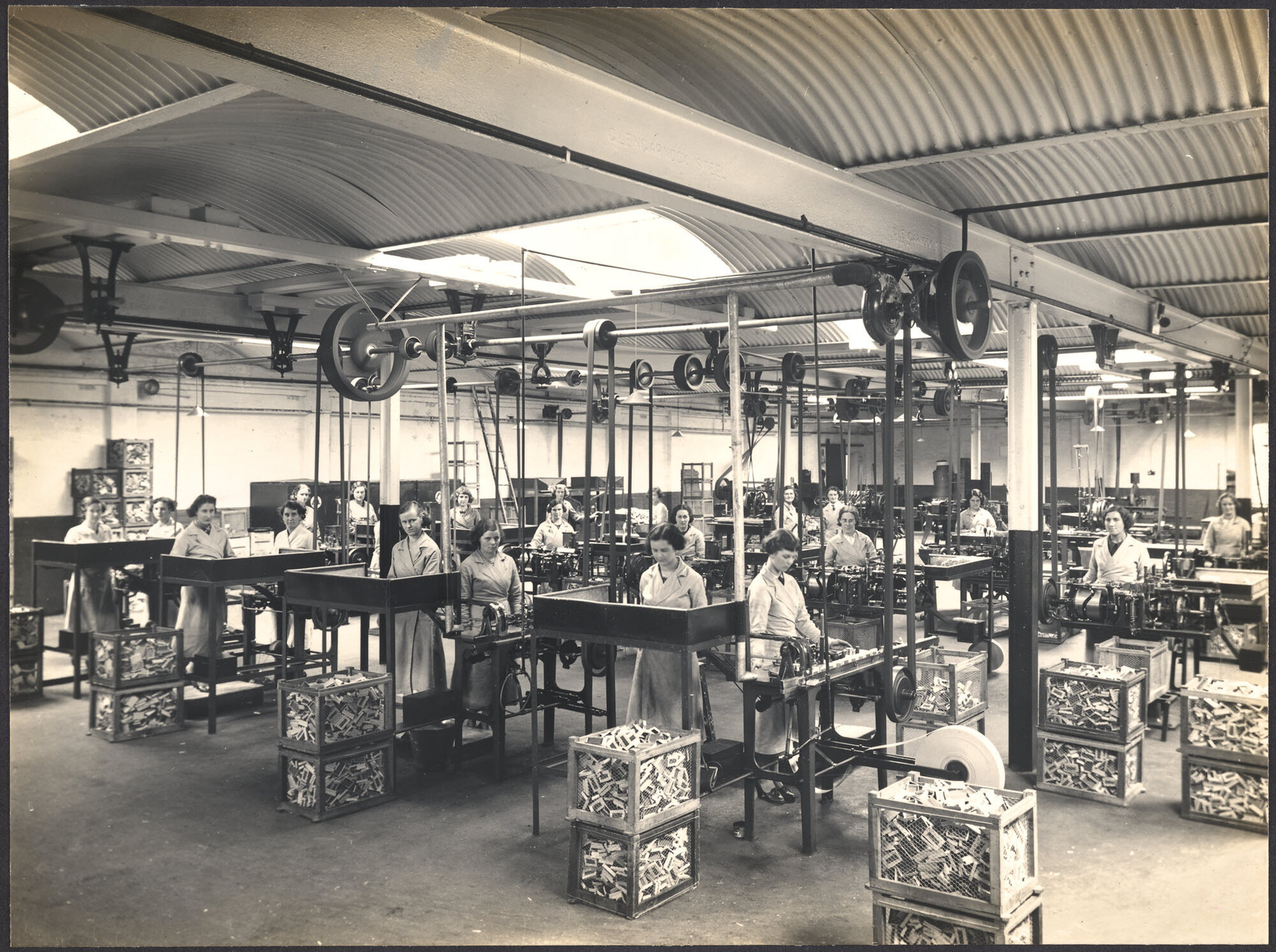 General View of Box Room showing the Royal Box Plant in foreground