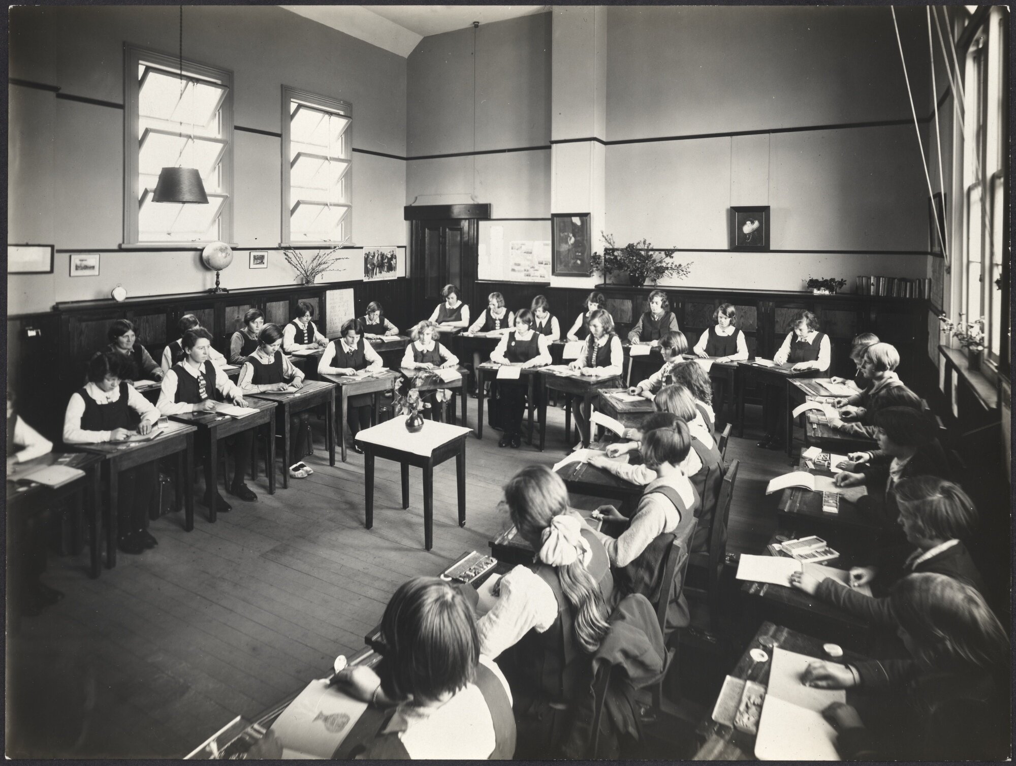 Art class, Dunedin North Intermediate School