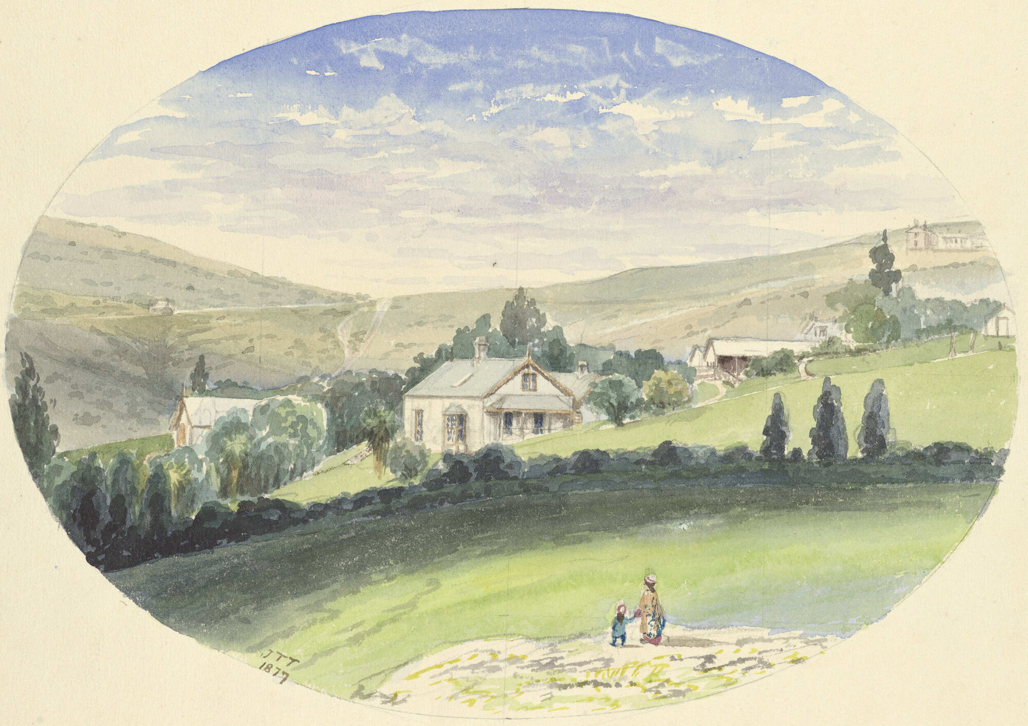 Rockyside, Dunedin, 1870