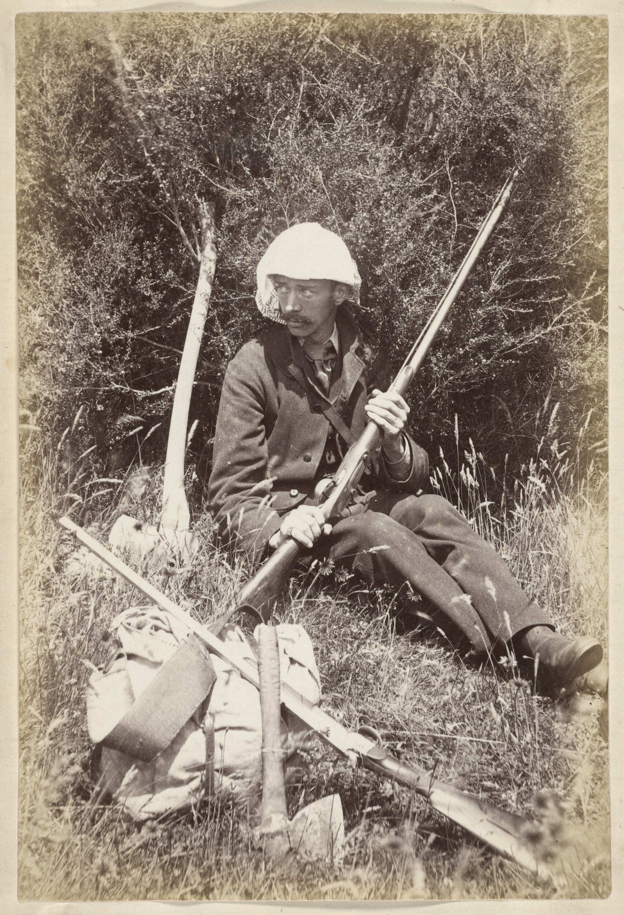 Henry. (Taken during an expedition through the timber belt.)