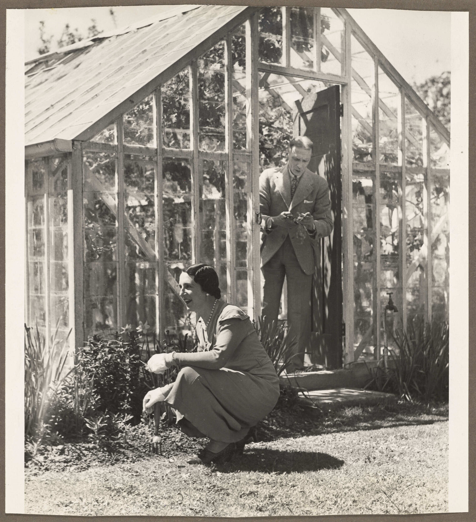 Gwenda Burt and Sidney Lock