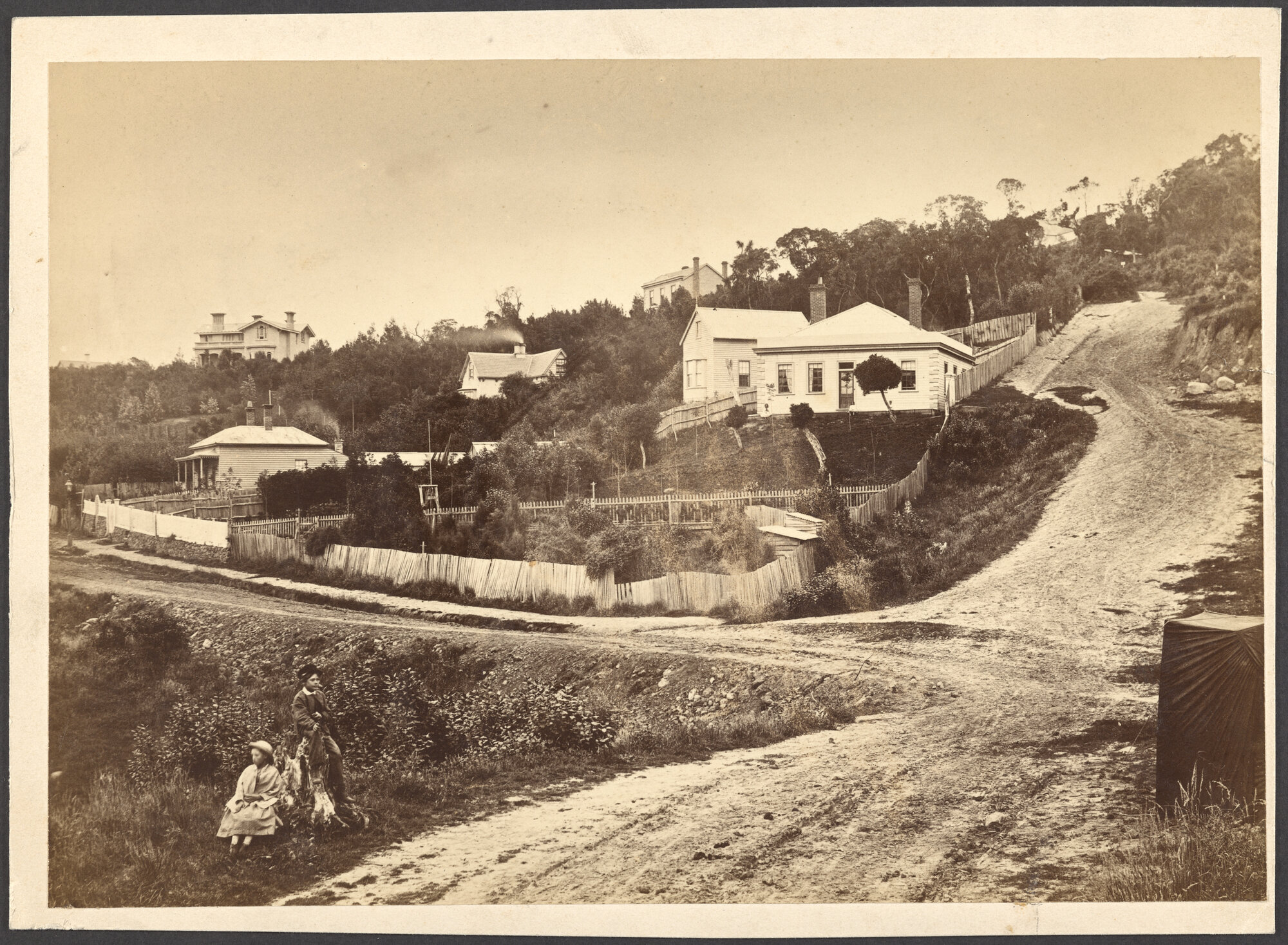 Corner of Queen and Park streets, Dunedin