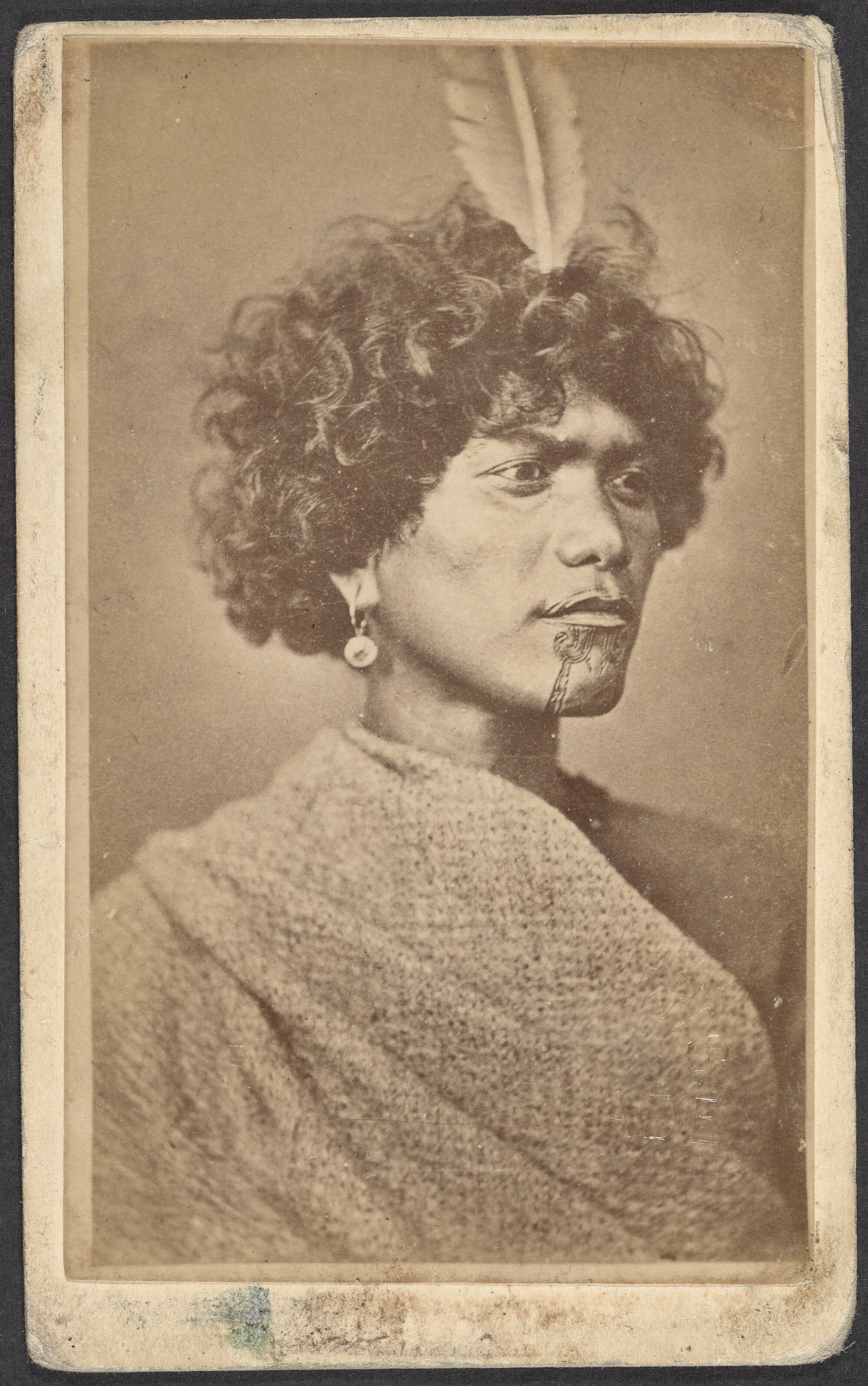 Unidentified wahine Māori