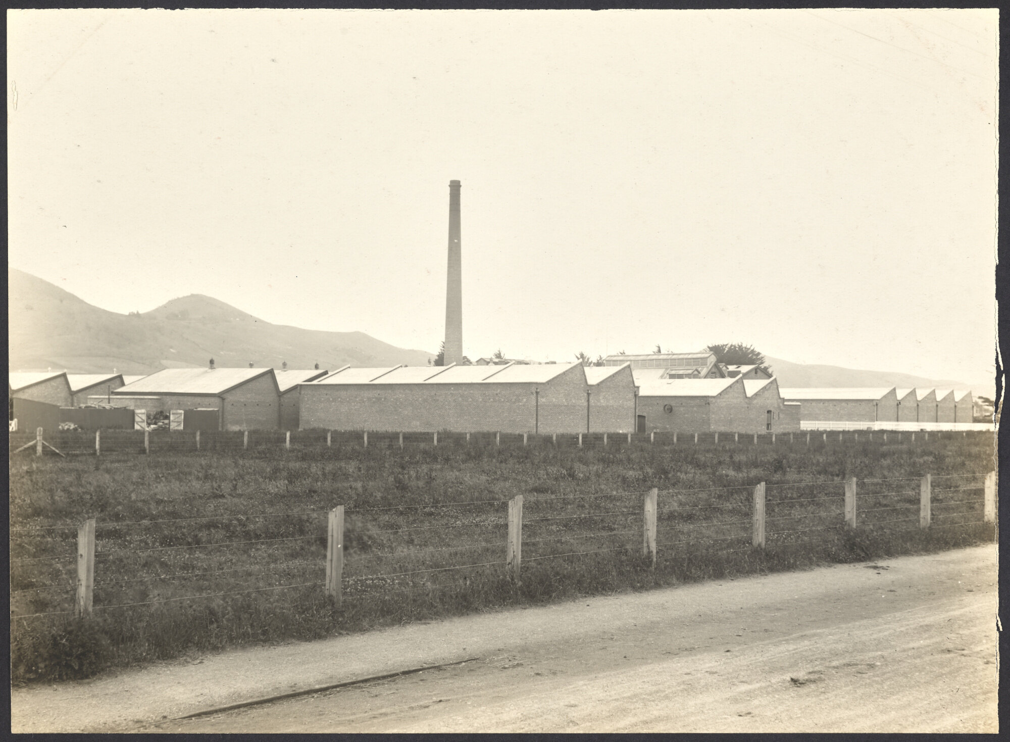 Exterior view of buildings from road