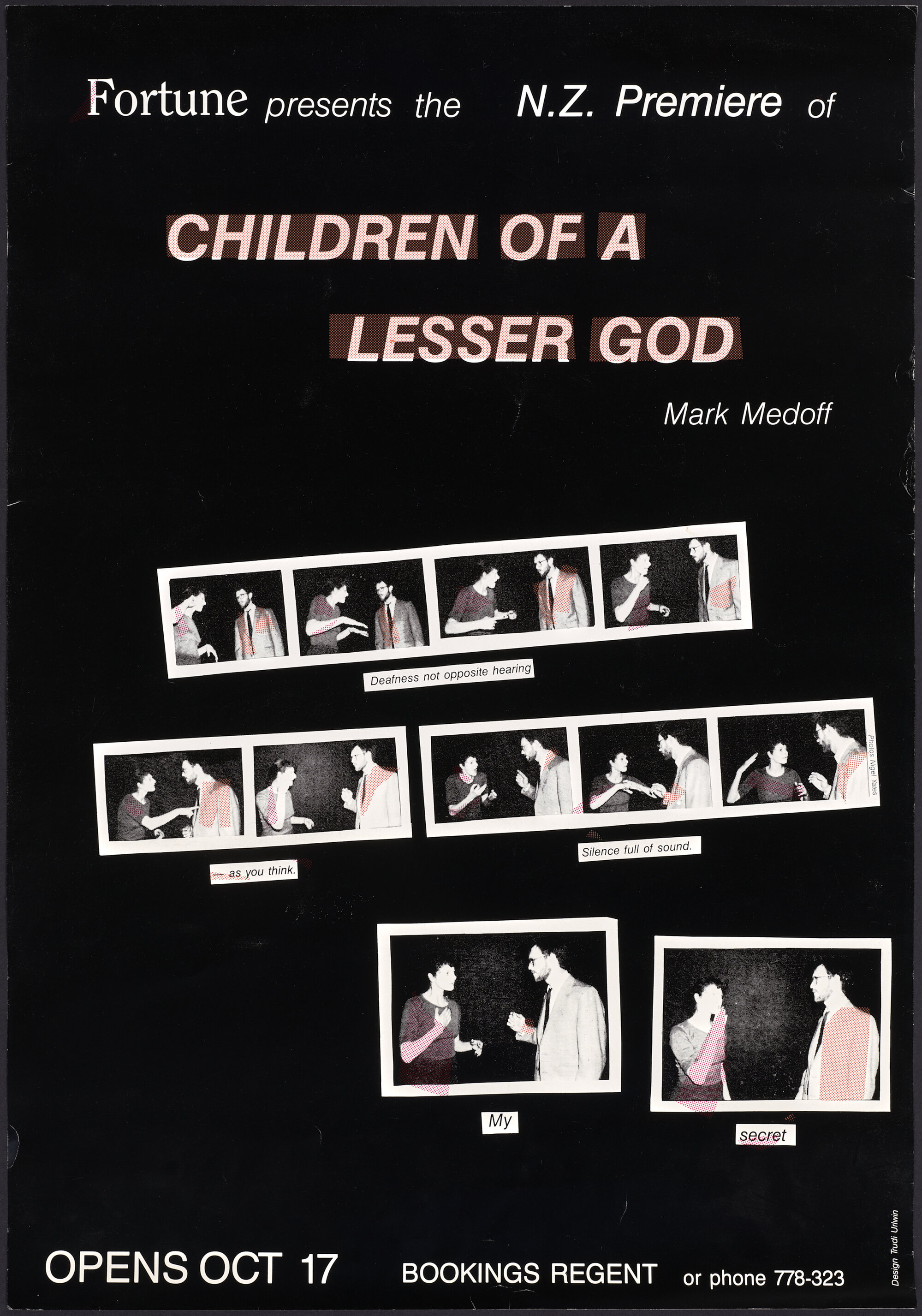 "Children of a Lesser God"