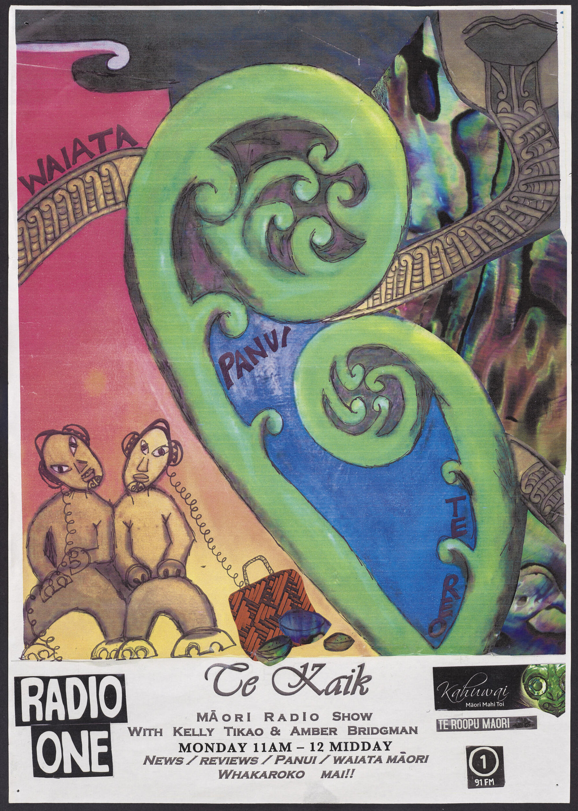 "Radio One Te Kaik Māori Radio Show With Kelly Tikao &amp; Amber Bridgman"