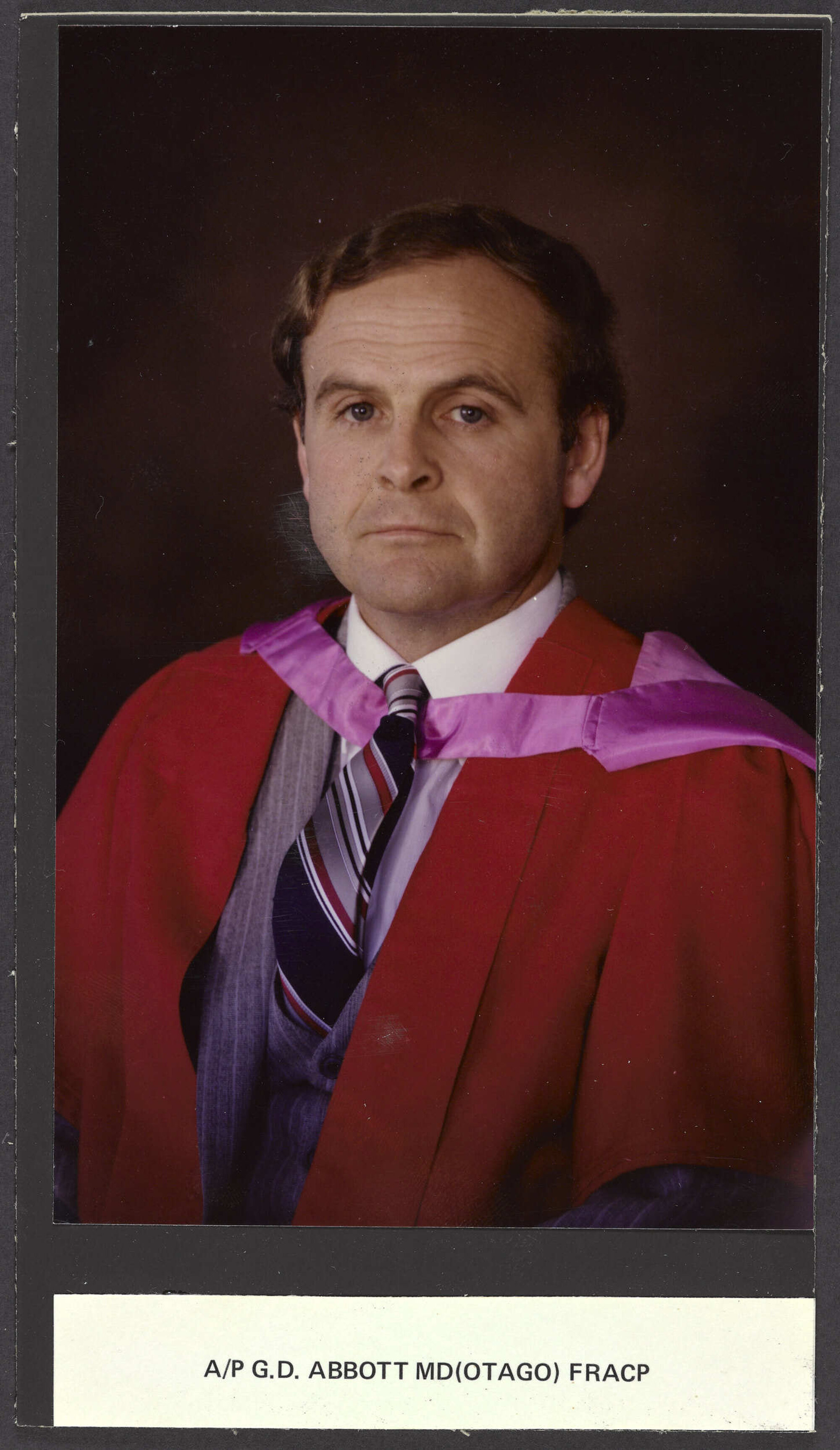 Associate Professor G.D. Abbott