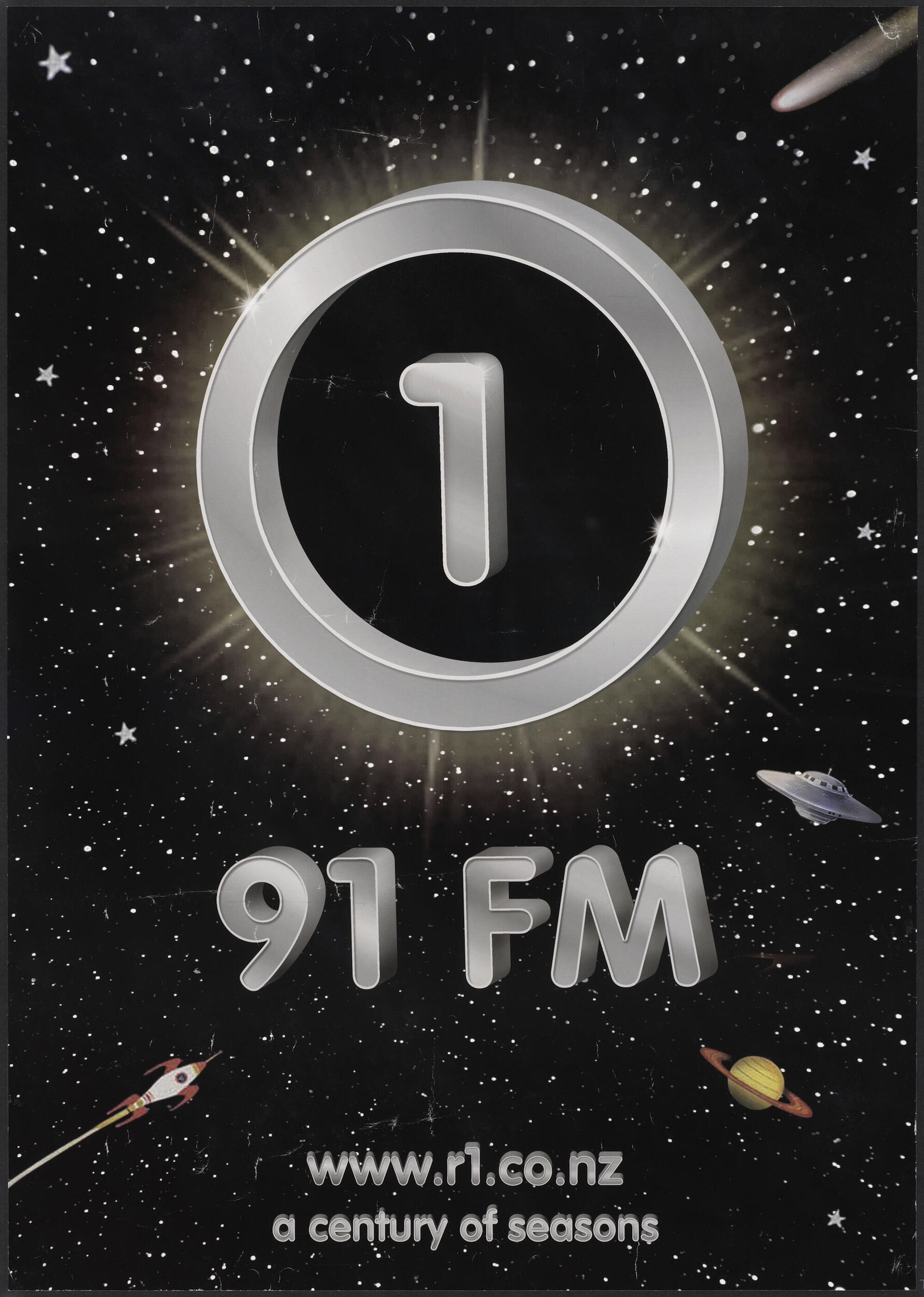 "1 91 FM www.r1.co.nz a century of seasons"