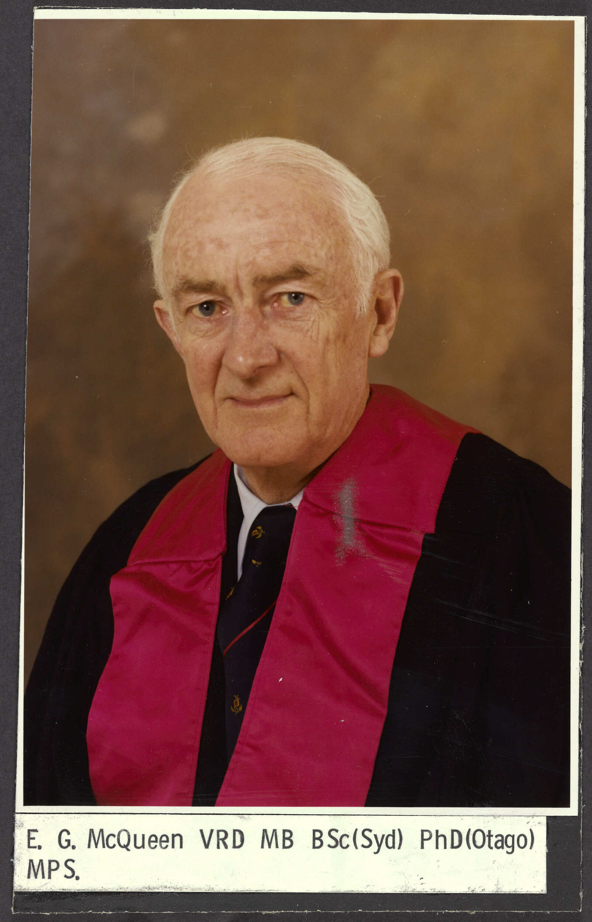 Professor E.G. McQueen