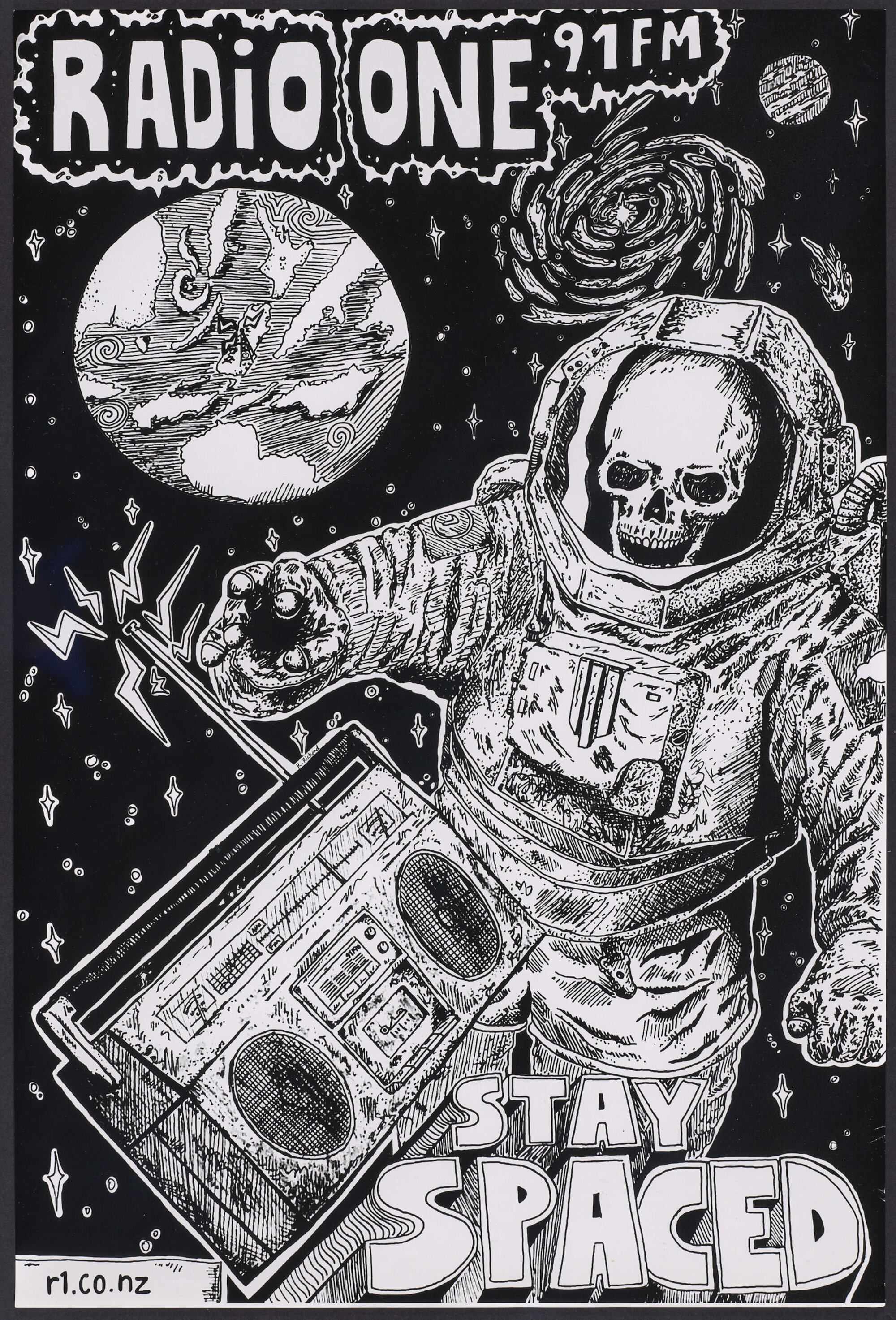 "Radio One 91FM Stay Spaced"