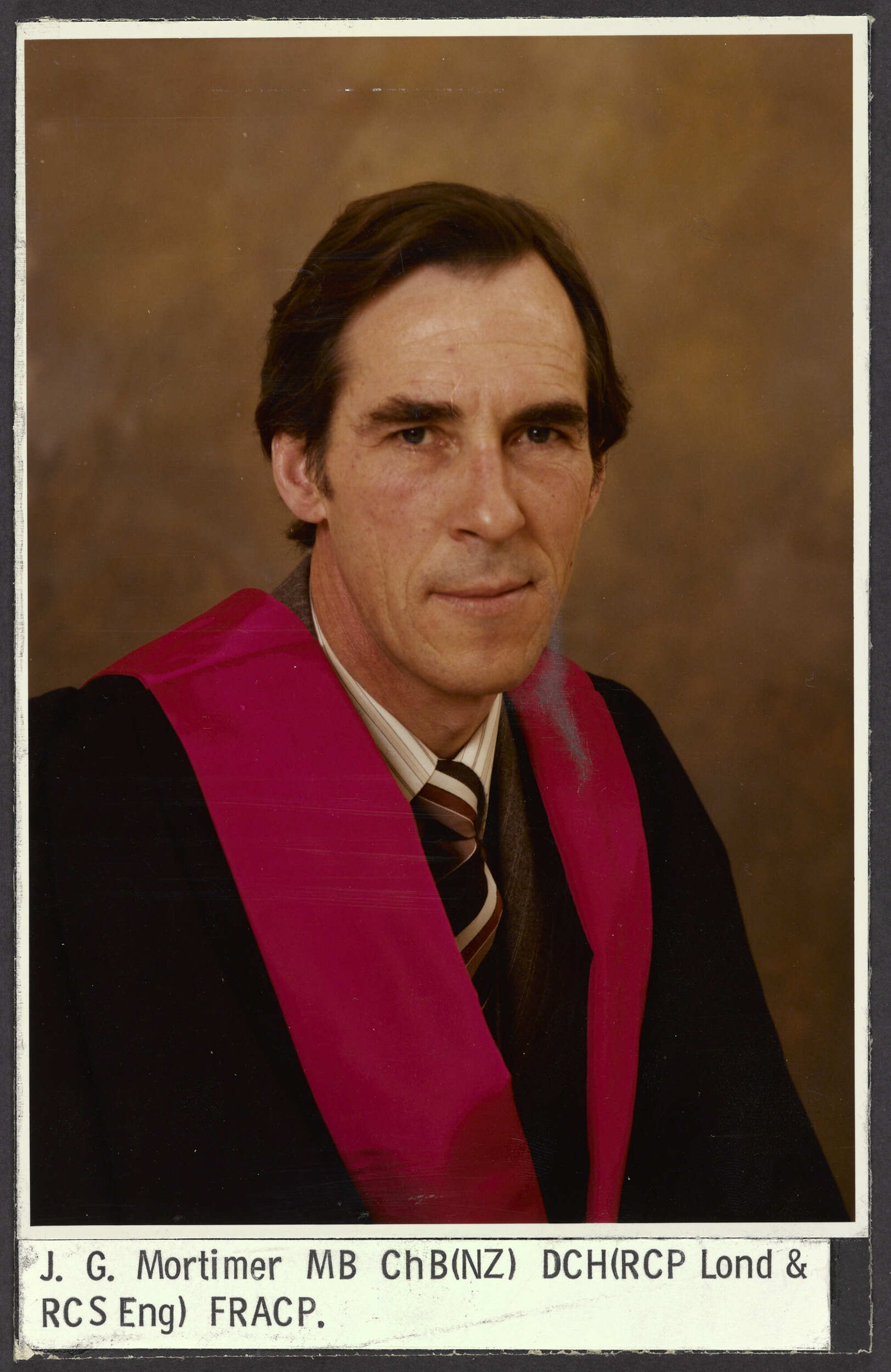 Professor J.G. Mortimer