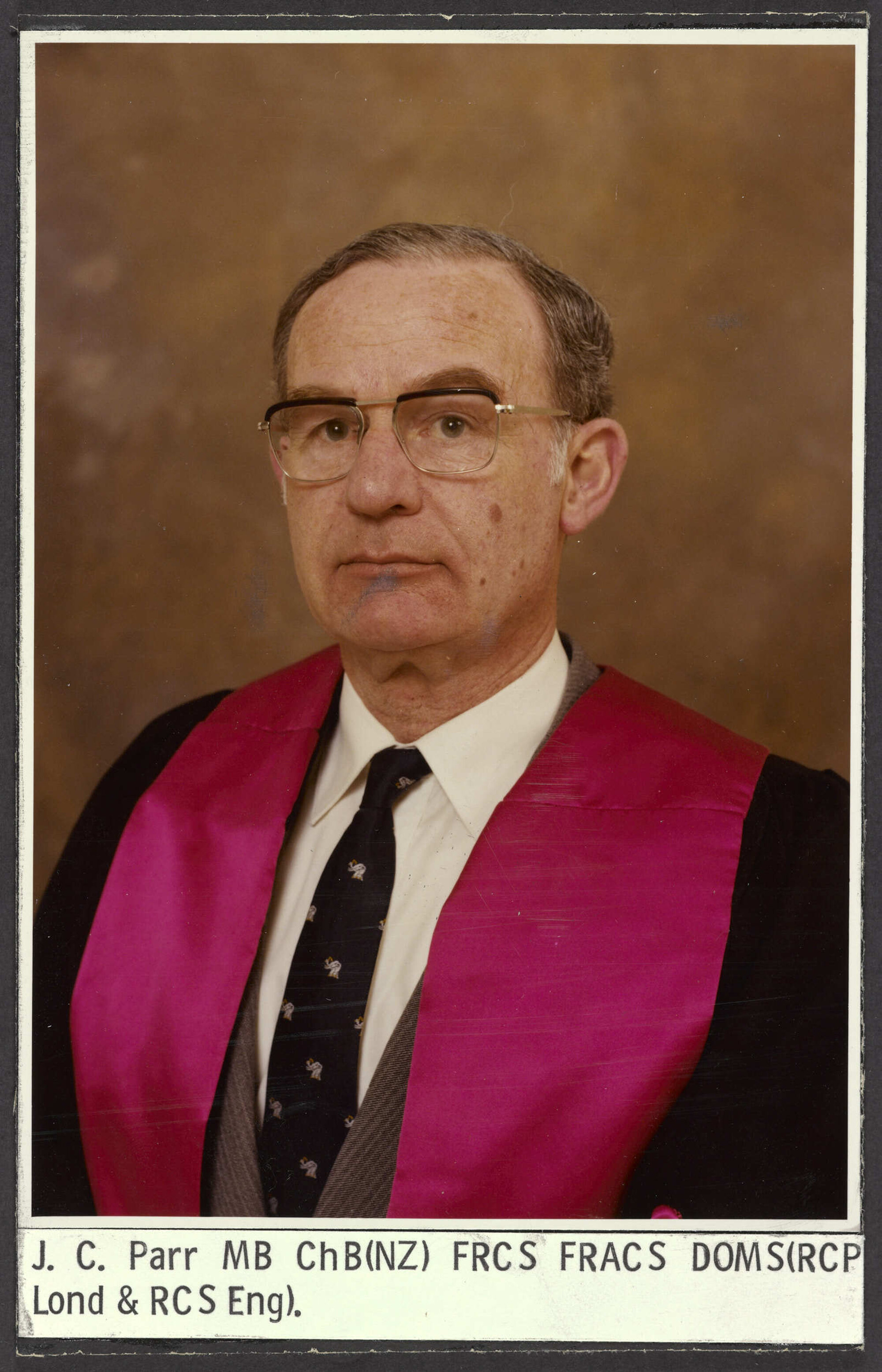 Professor J.C. Parr