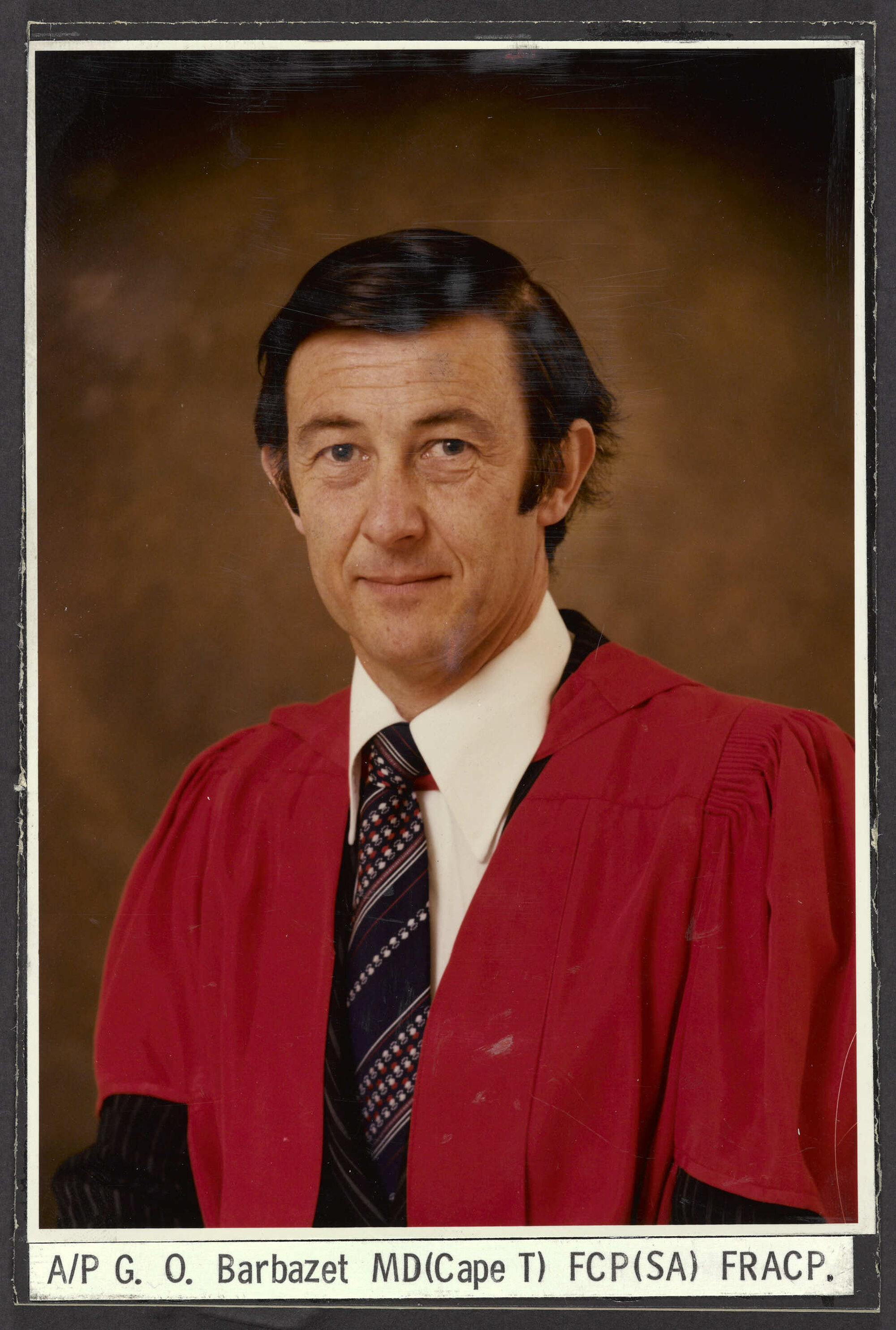 Associate Professor G.O. Barbezat