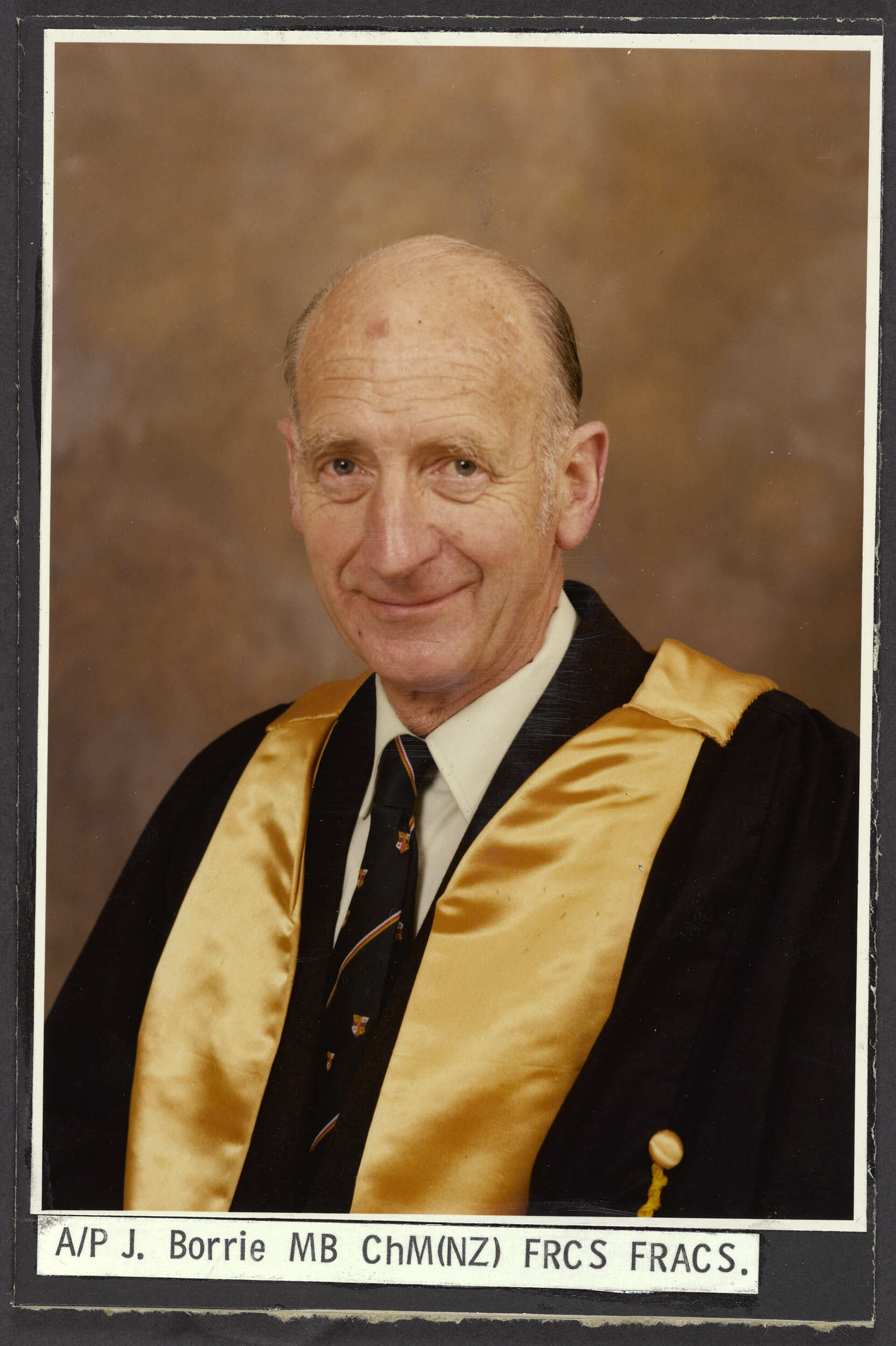 Associate Professor J. Borrie