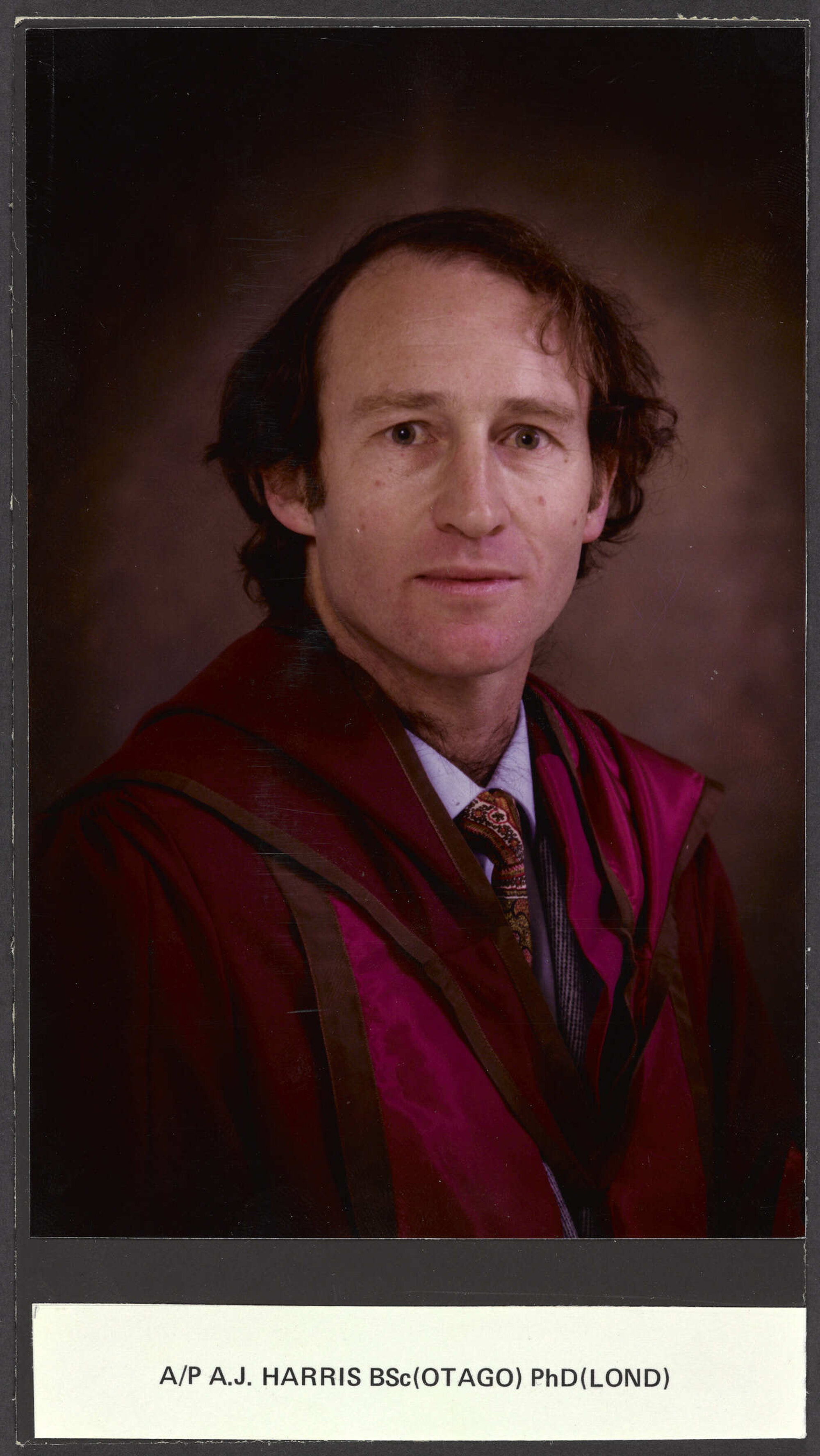 Associate Professor A.J. Harris