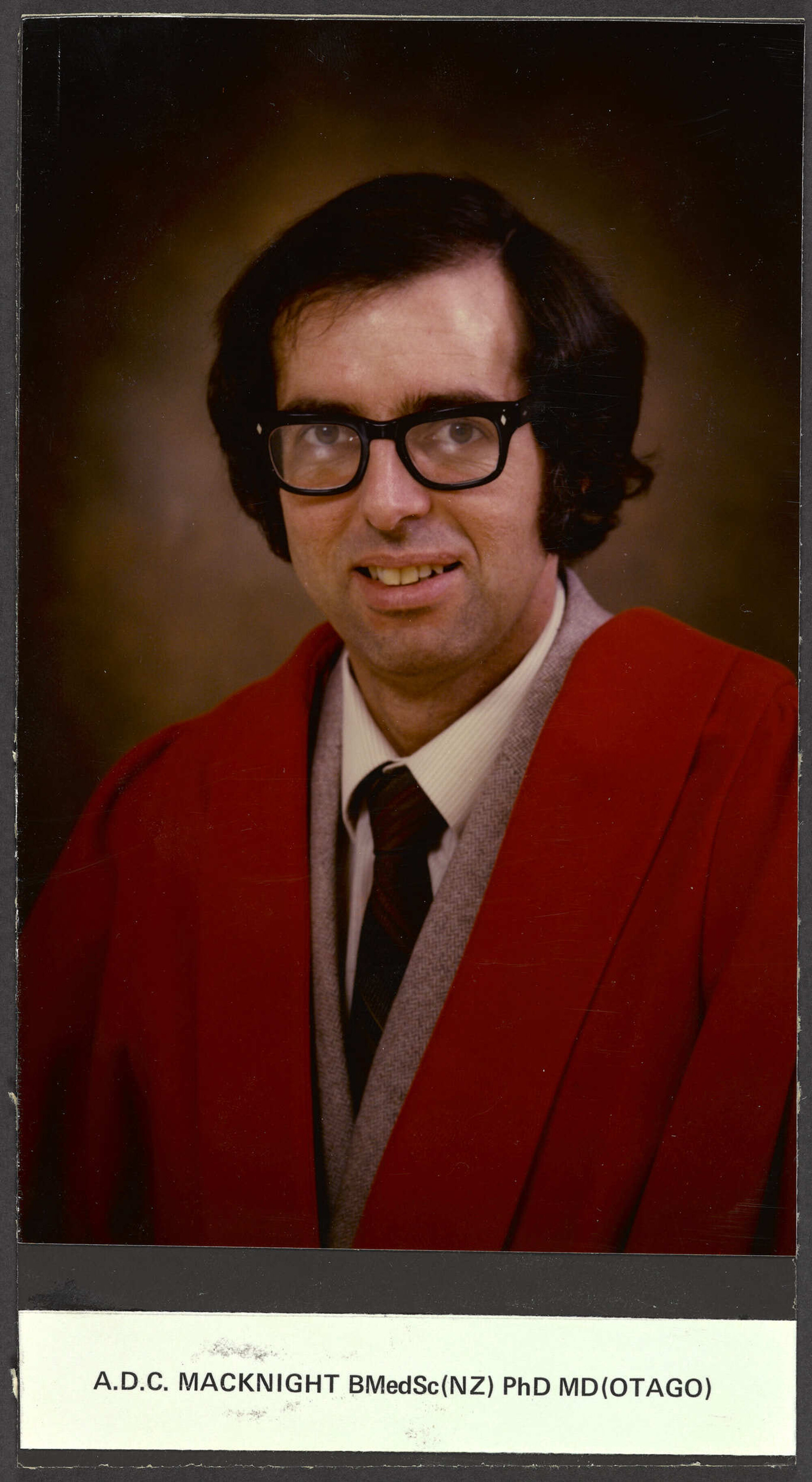 Professor A.D.C. Macknight