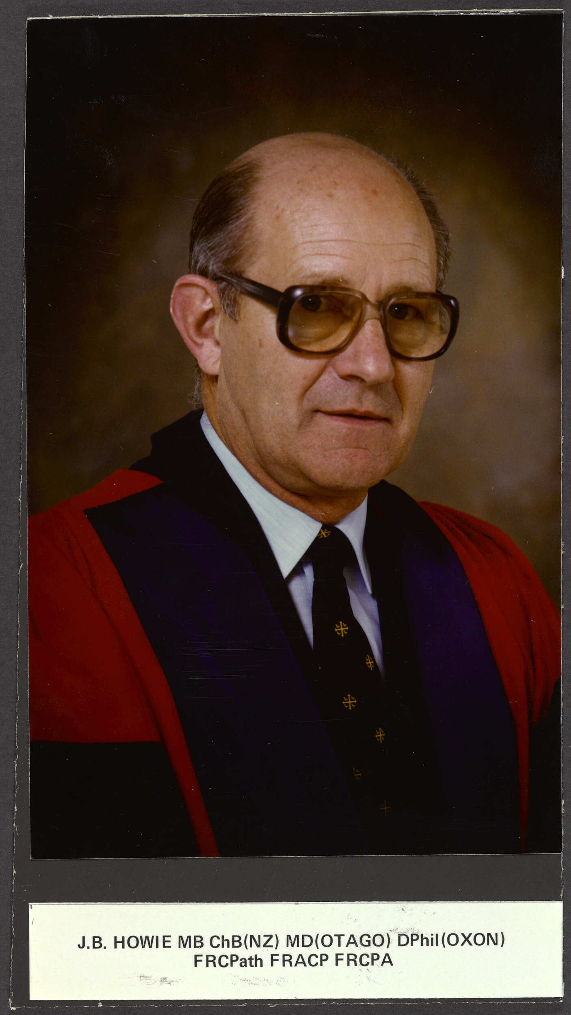 Professor J.B. Howie