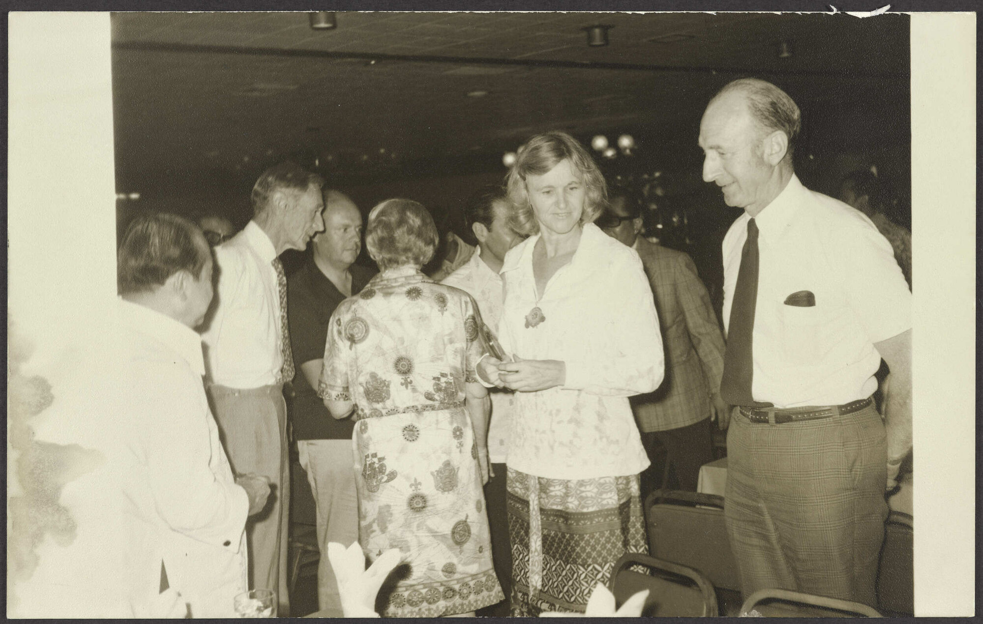 Dr Cotter Harvey (Australia), Mrs Ramona Lunt (Geneva), and Associate Professor J. Borrie