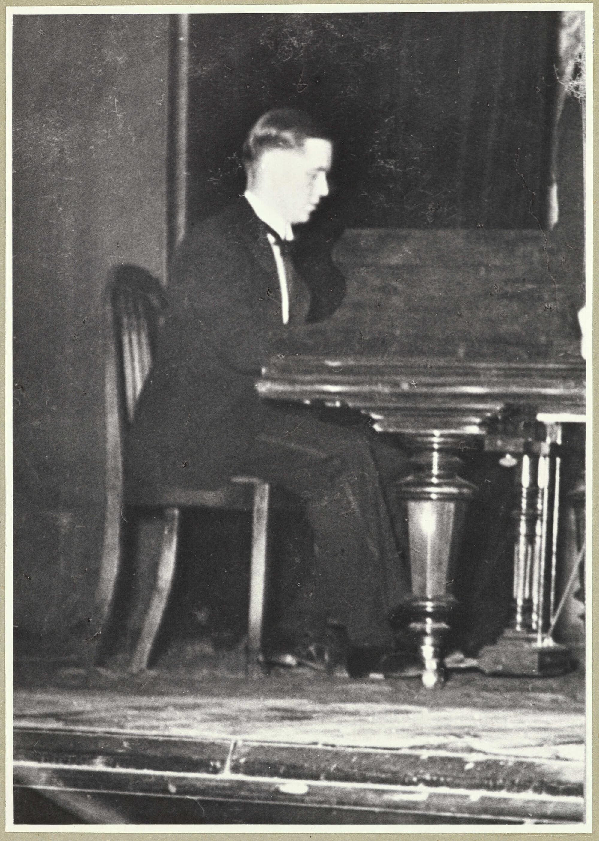 Dr Tony (A.W.S.) Ritchie playing in University Sextet