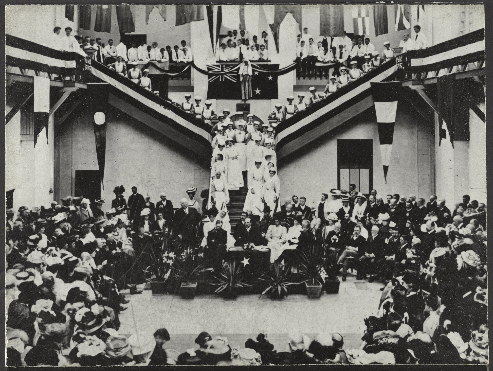 Opening of Ward Pavilion, Dunedin Hospital