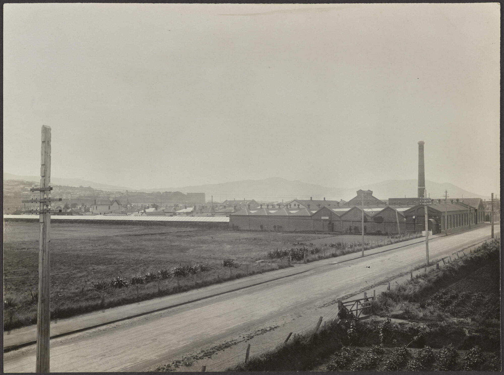 Donaghy's rope and twine factory from Macandrew Road