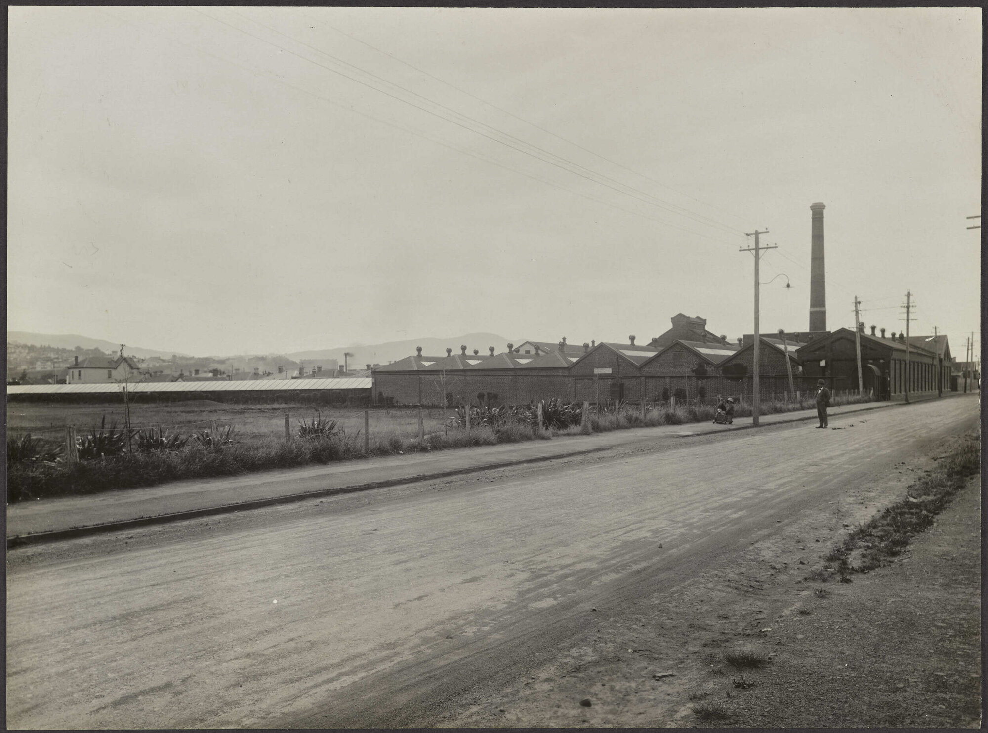 Donaghy's rope and twine factory from Macandrew Road