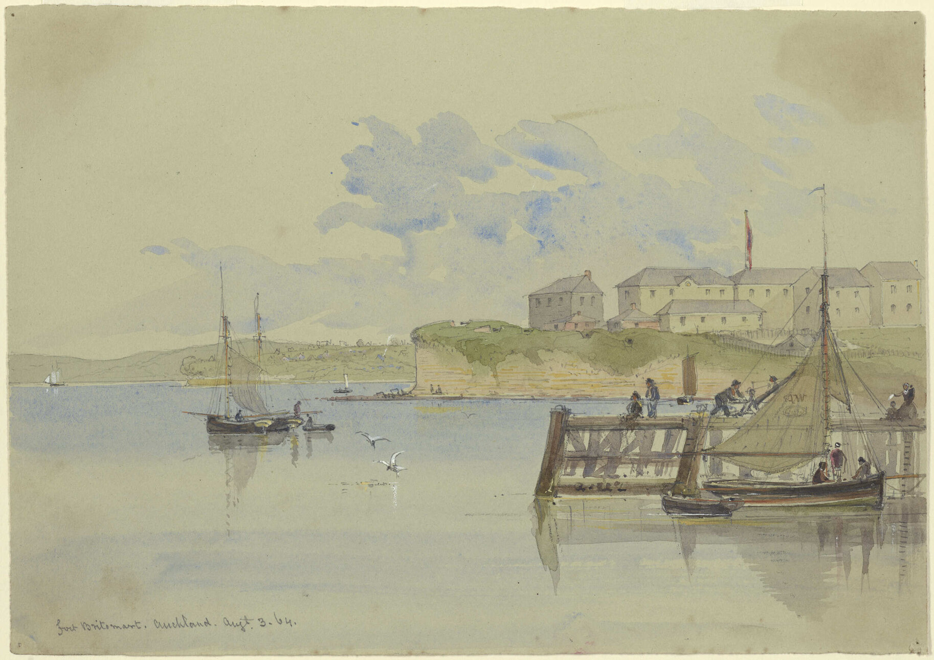 Fort Britomart. Auckland