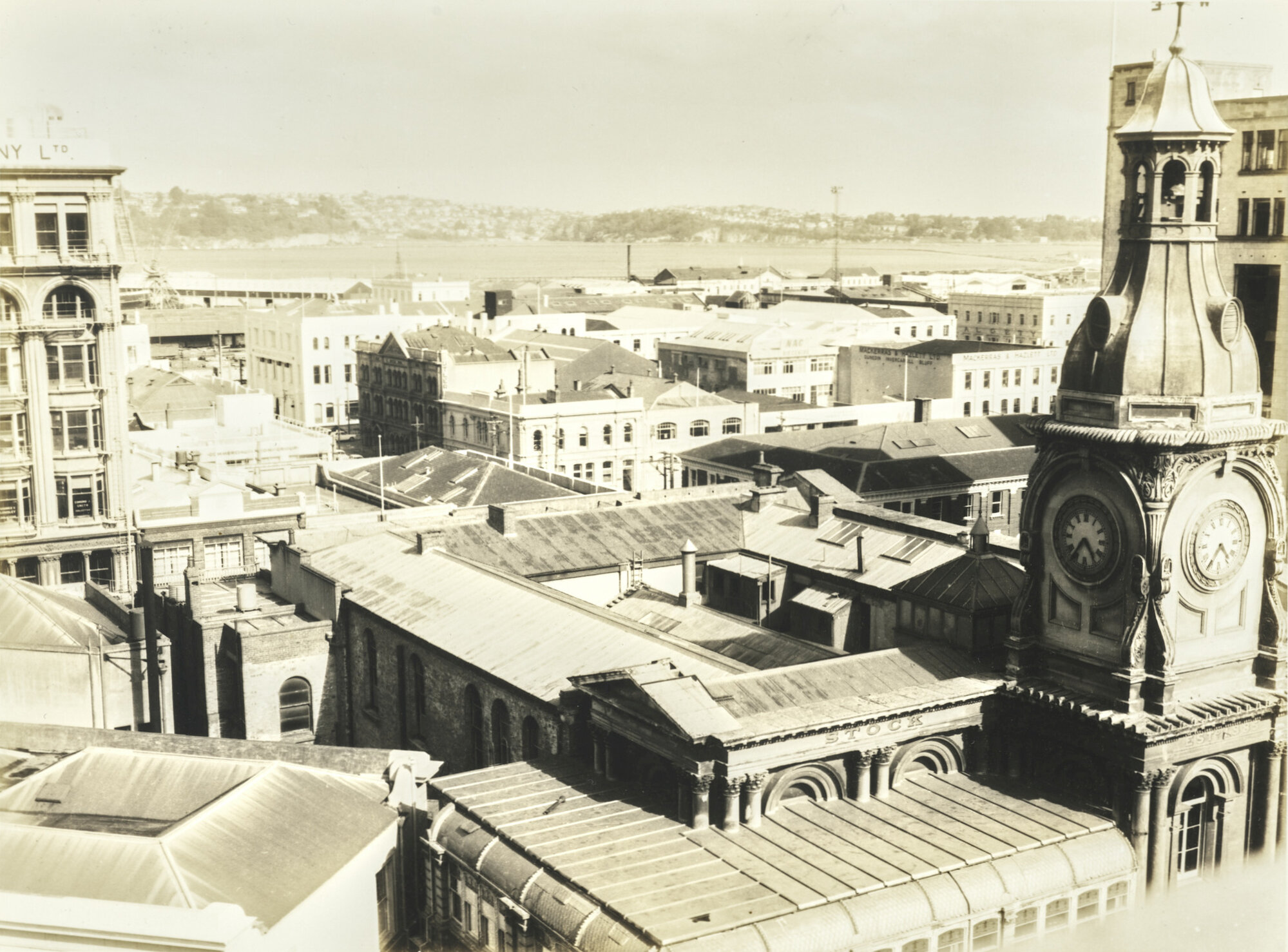 Stock Exchange Building roof